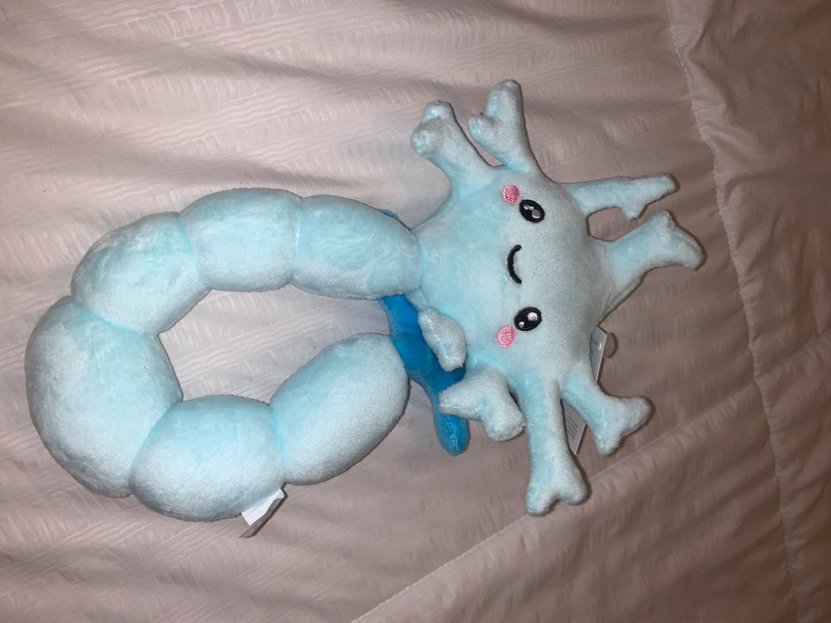 nerdbugs Neuron Plush – Funny Brain Cell Toy, Neuroscience & Psychology Gift, Mental Health Support, Neurology Decor, Brain Surgery Recovery Gift for Med Students, Adults & Teens customer photo 2