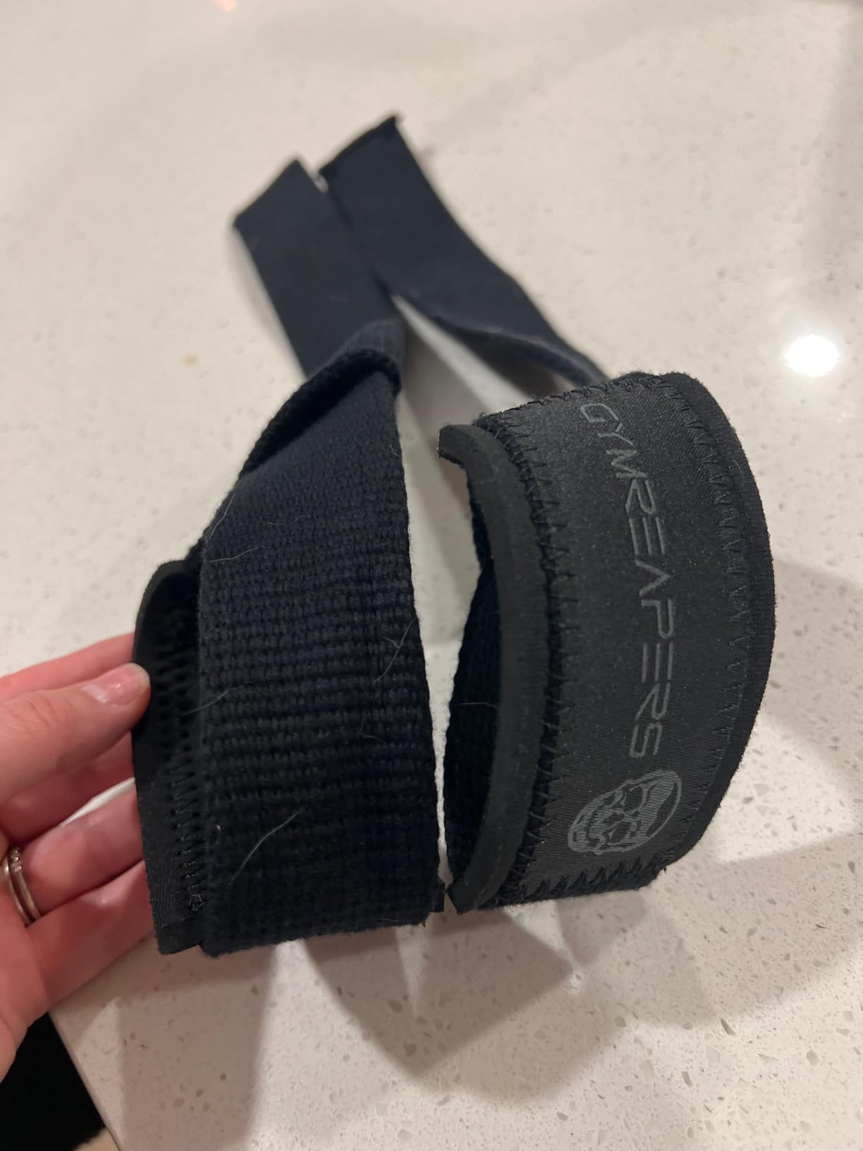 Gymreapers Lifting Wrist Straps for Weightlifting, Bodybuilding, Powerlifting, Strength Training, & Deadlifts - Padded Neoprene with 18