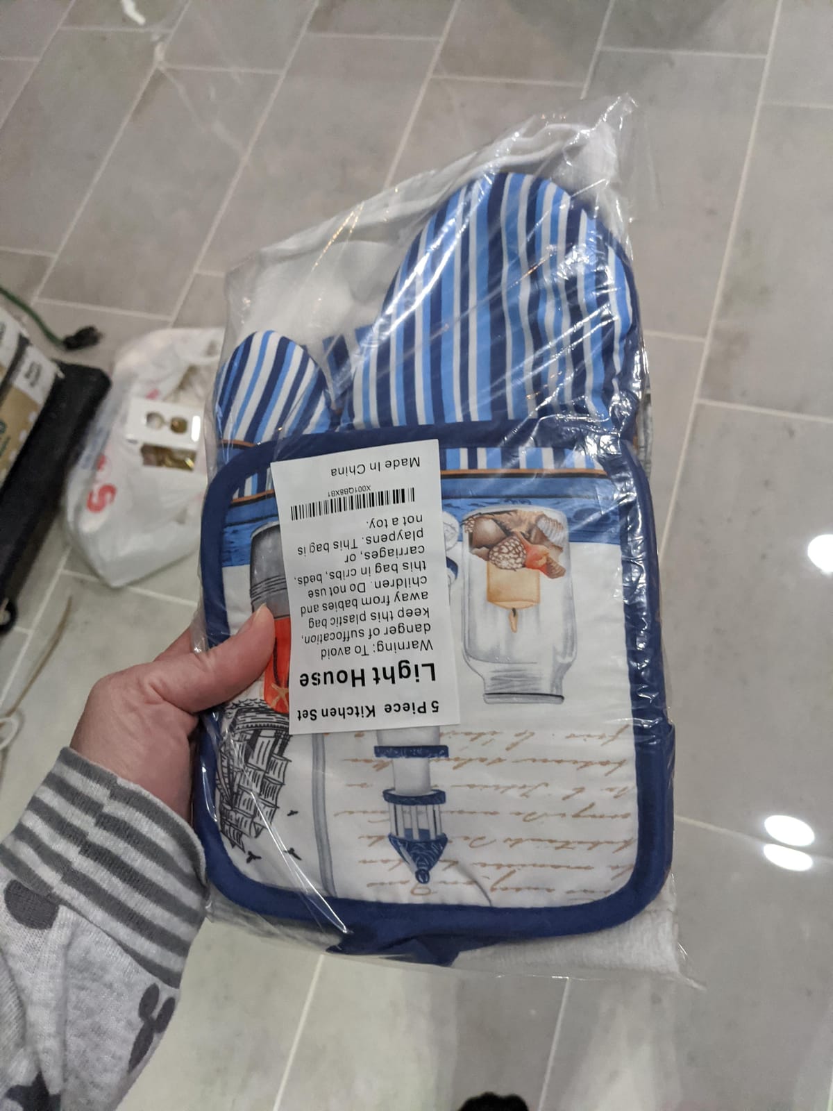 Nautical Lighthouse 5 Piece Kitchen Towel Set customer photo 2