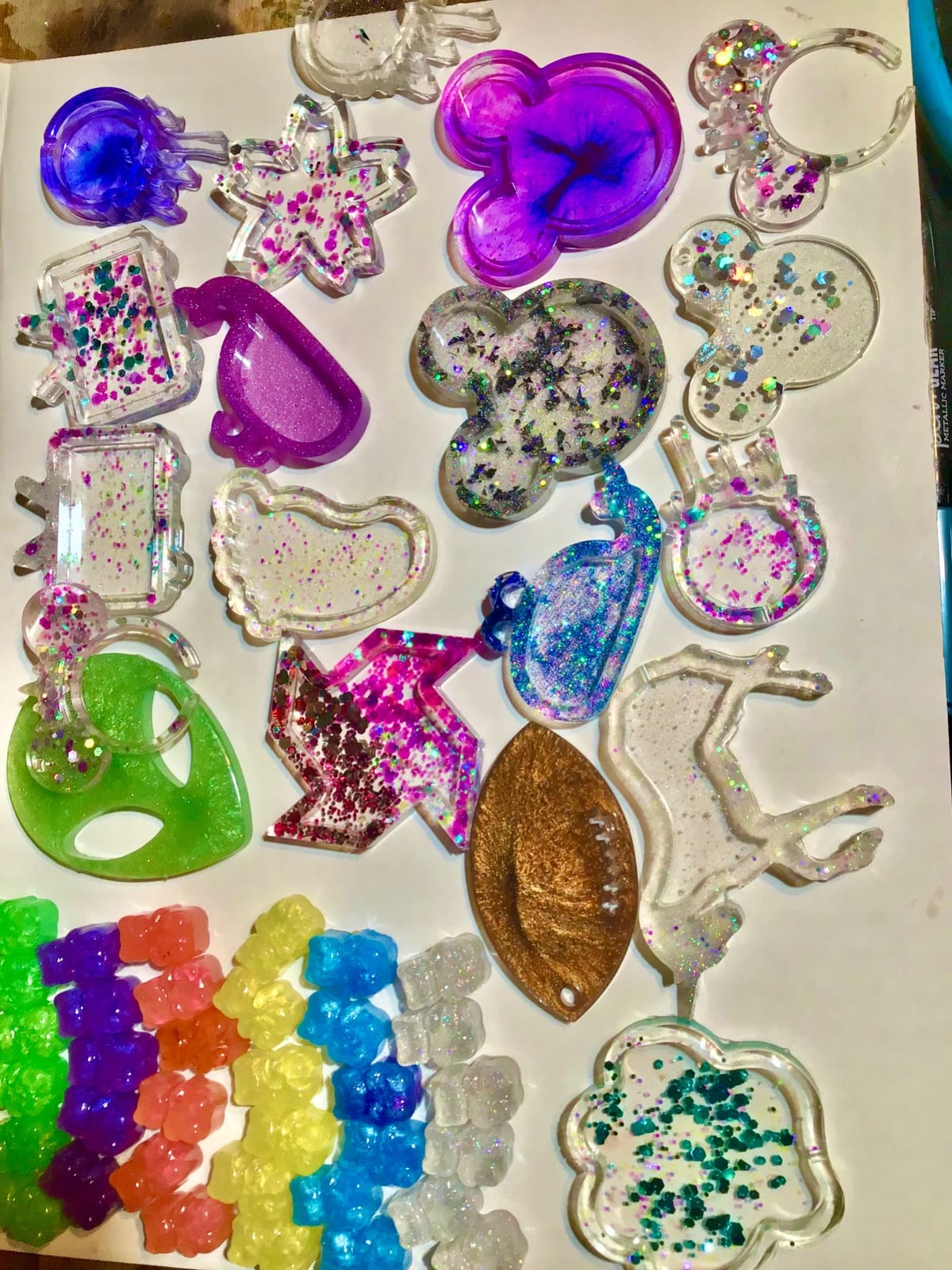 Crystal Clear Epoxy Resin Kit 16oz - Food Safe, UV Resistant, Bubble Free customer photo 2