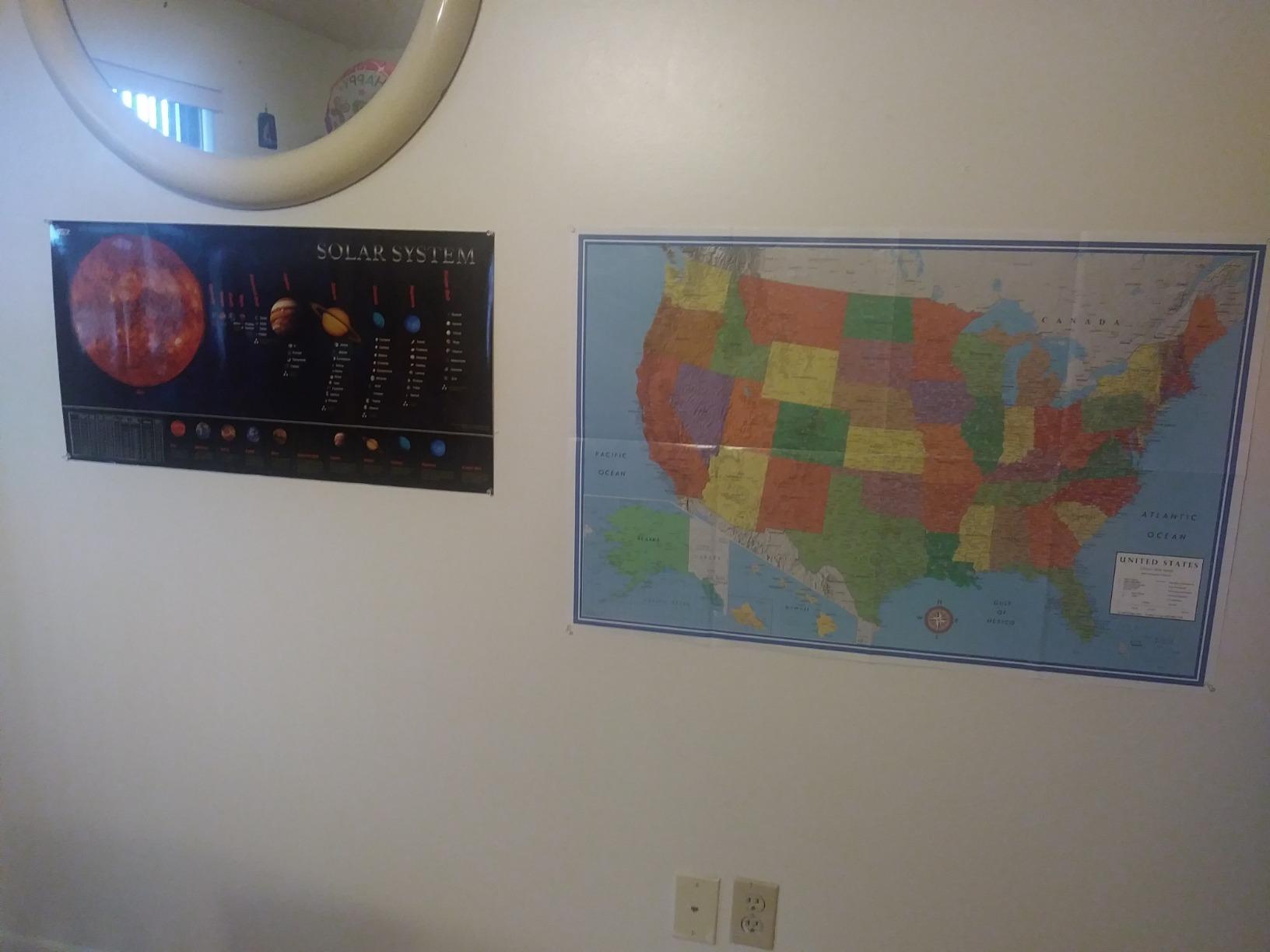 SpriteGru Solar System Educational Teaching Poster Chart.Perfect for Toddlers and Kids. (Expanded Edition 30” X 15”) customer photo 2