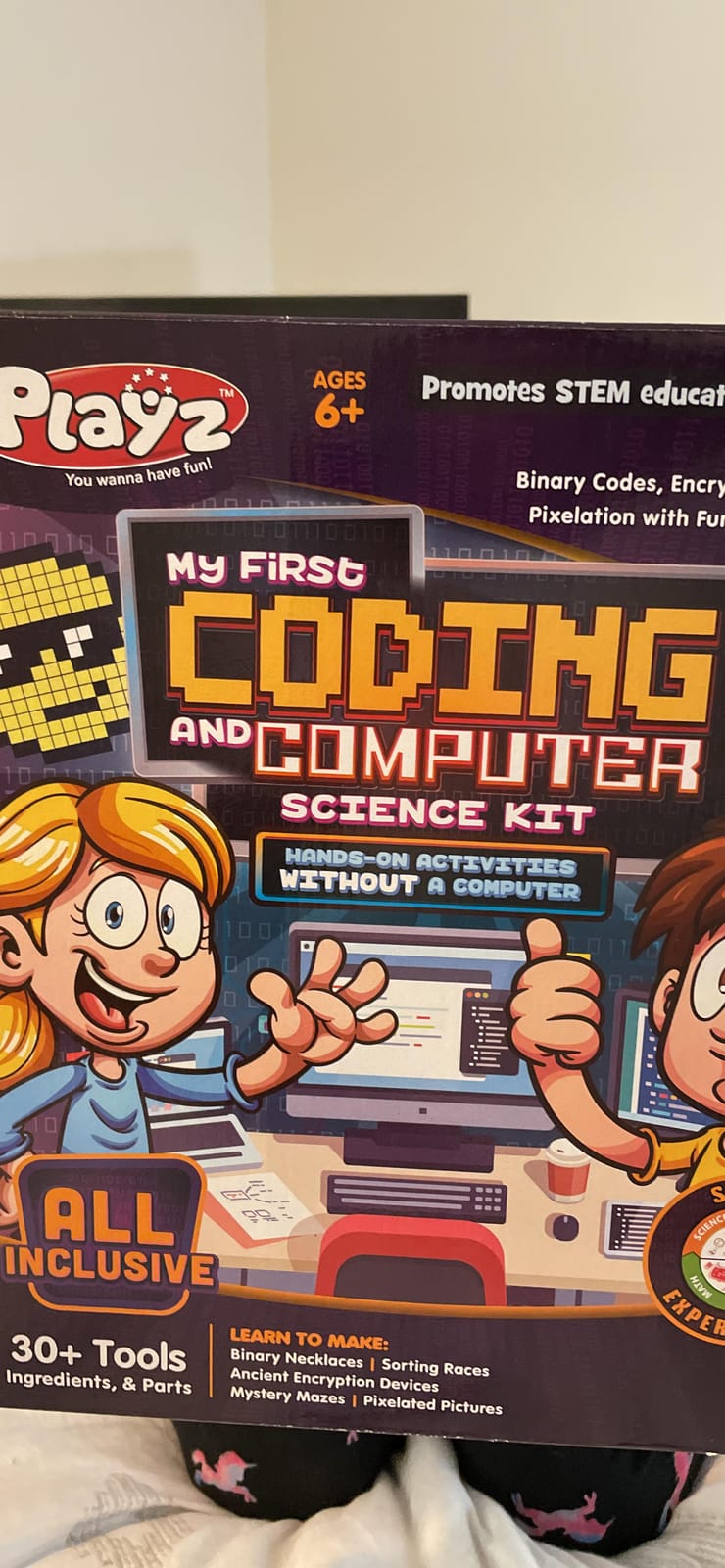 Playz Coding Learning kit, Educational Science Kits for Kids Age 8-12 customer photo 1