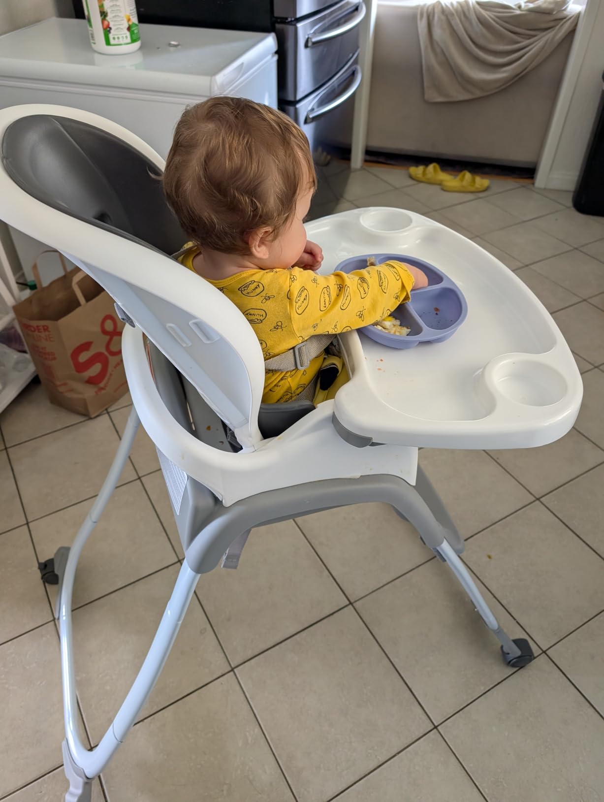 Ingenuity SmartClean Trio Elite 3-in-1 High Chair, Use 6 Months to 5 Years, Includes Dishwasher-Safe Tray, Convertible to Booster Seat & Toddler Chair customer photo 2