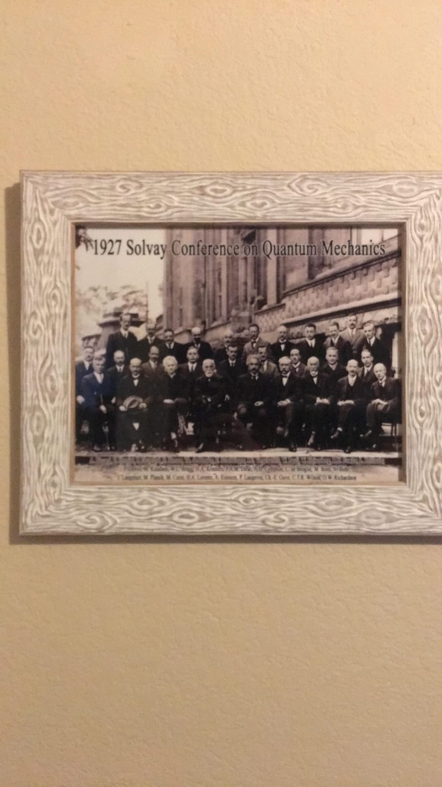 1927 Solvay Conference on Quantum Mechanics History Wall Art - Vintage Photo 11x14 Unframed Poster, Albert Einstein & Marie Curie, Famous Physicists Group, Historic Academia Science Decor for Study customer photo 1