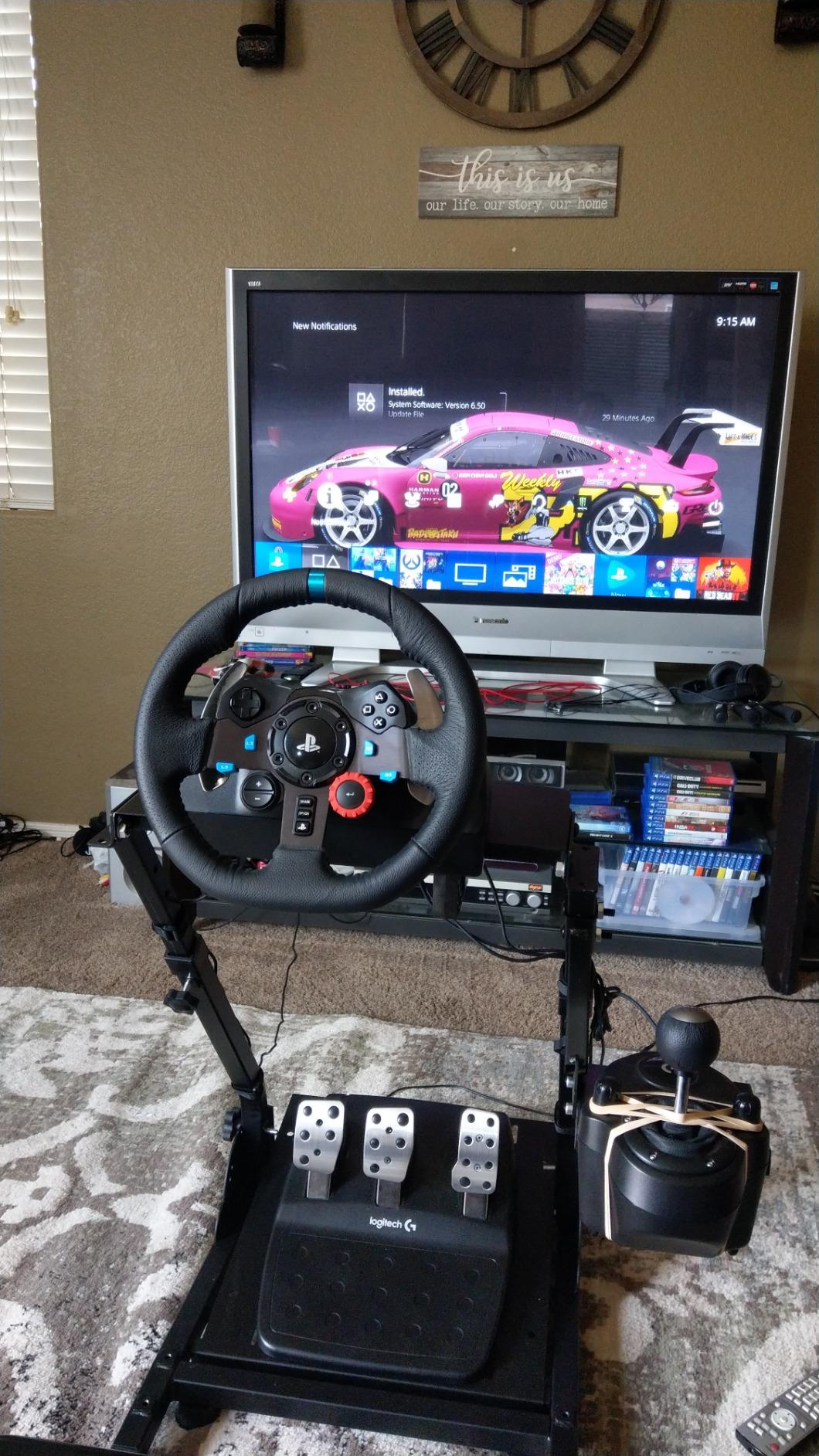 Slendor Racing Wheel Stand for Logitech G29/G920/G25/G27 customer photo 1