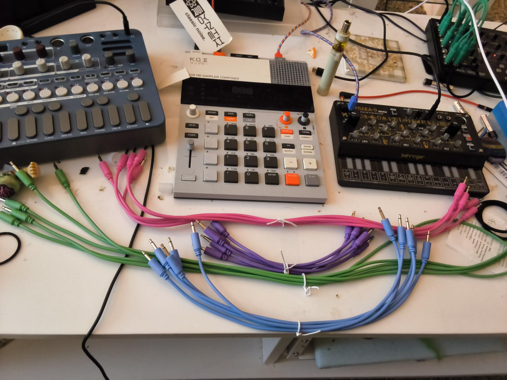 Eurorack Patch Cables - 20 Pack! 3.5mm 1/8 inch Mono 6