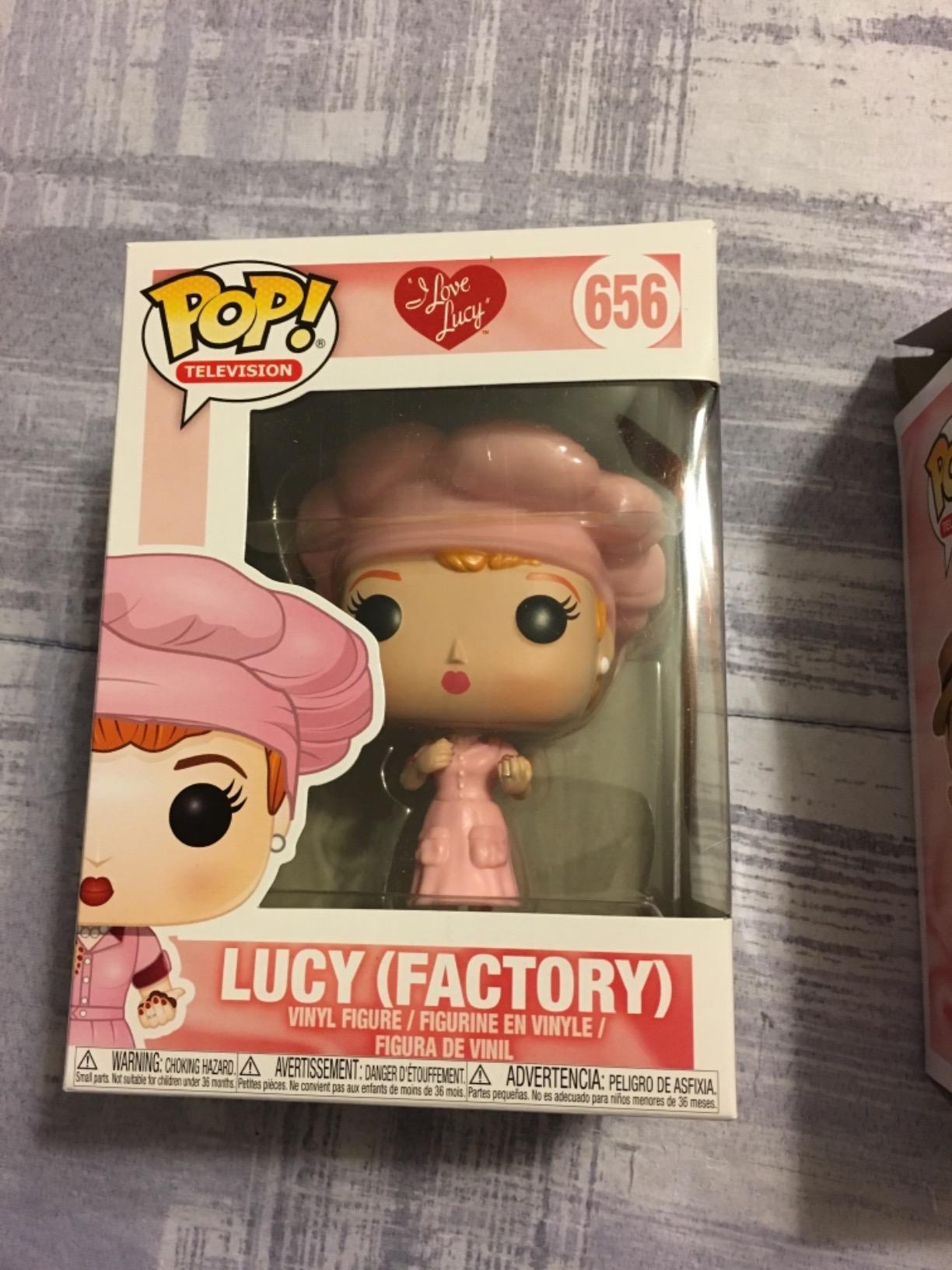 Funko Pop! Tv: I Love Lucy - Factory Lucy Collectible Figure, Multicolor customer photo 2
