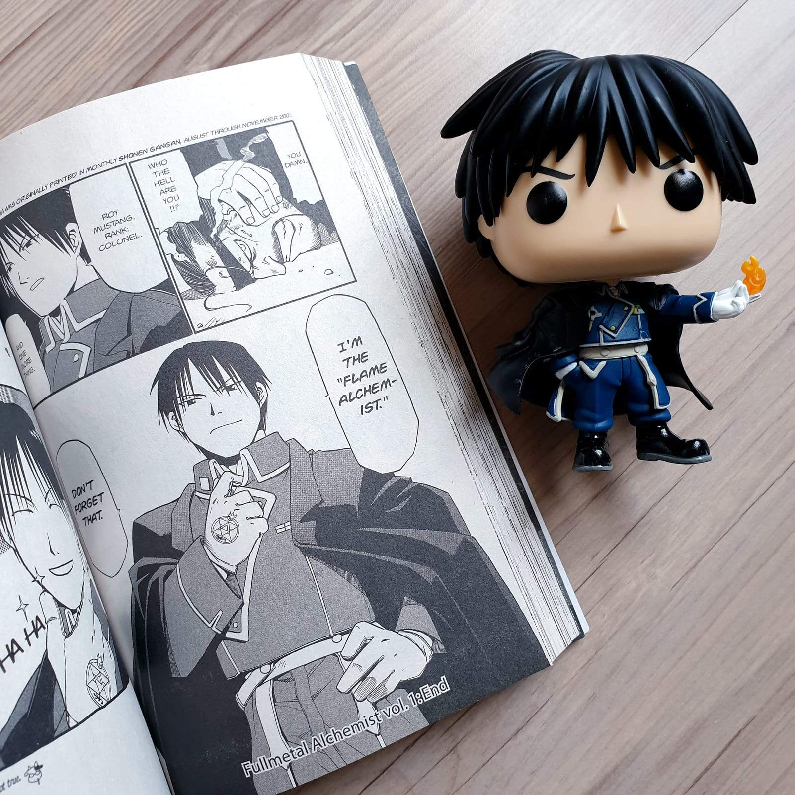 Funko Pop Animation: Full Metal Alchemist - Colonel Mustang Collectible Figure, Multicolor customer photo 1