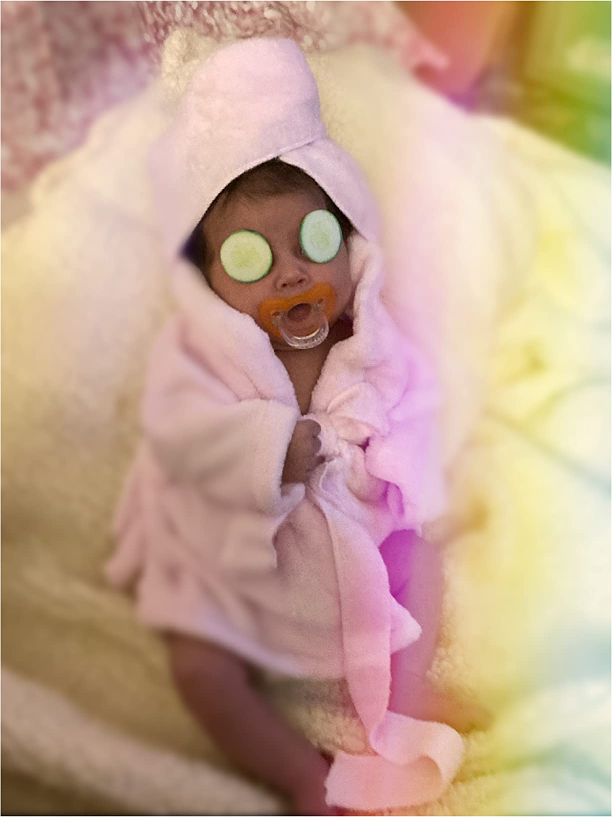 Newborn Photography Props baby Bathrobe Outfits Robe Costume 0-6 Months customer photo 1