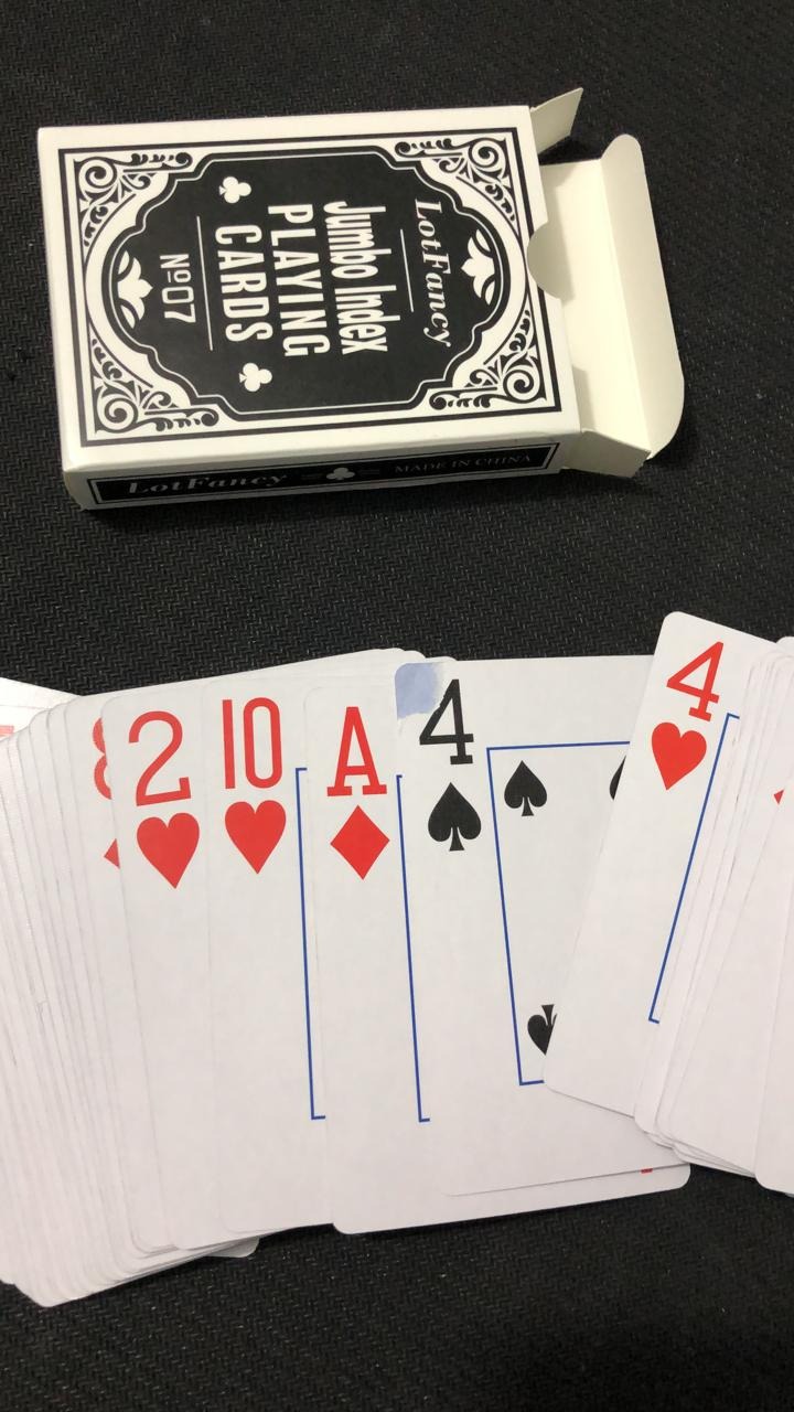 LotFancy Playing Cards Large Print, 12 Pack, Jumbo Index Decks of Cards customer photo 2