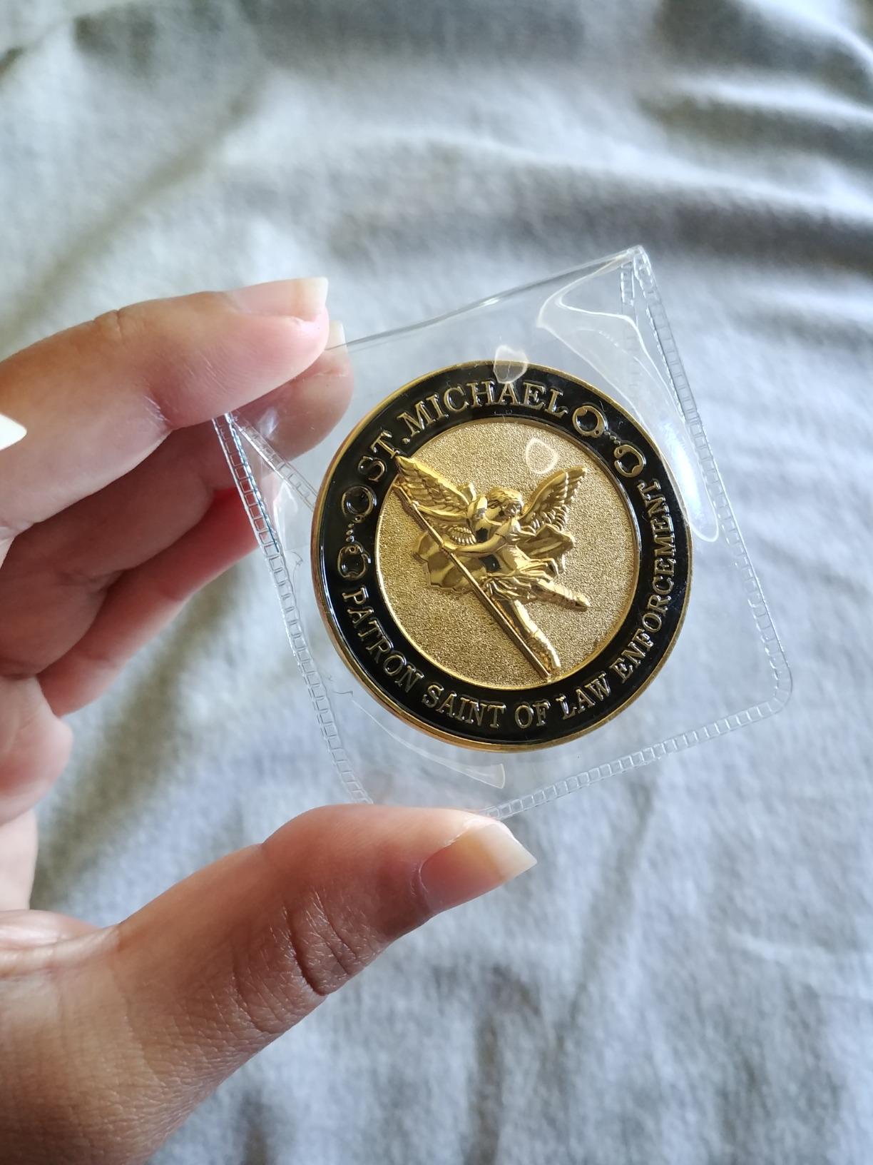 Hero's Valor Emergency Medical Services EMS/EMT Challenge Coin Prayer 1-Pack (Single Coin) customer photo 1