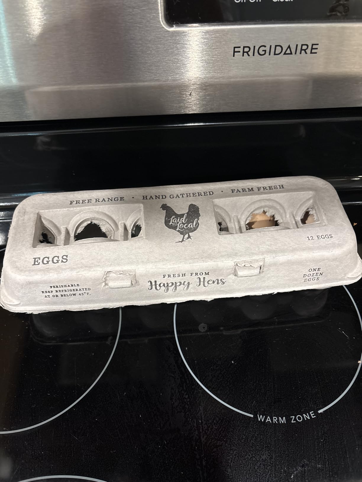 Printed Farm Fresh Egg Cartons - Holds Up to XL Chicken Eggs (25, Hen) customer photo 2