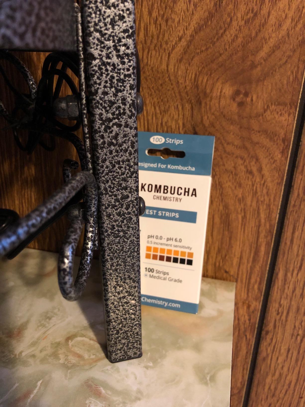 pH Test Strips for Kombucha Brewing 0-6 (0.5 Intervals) 100pc Kit customer photo 2