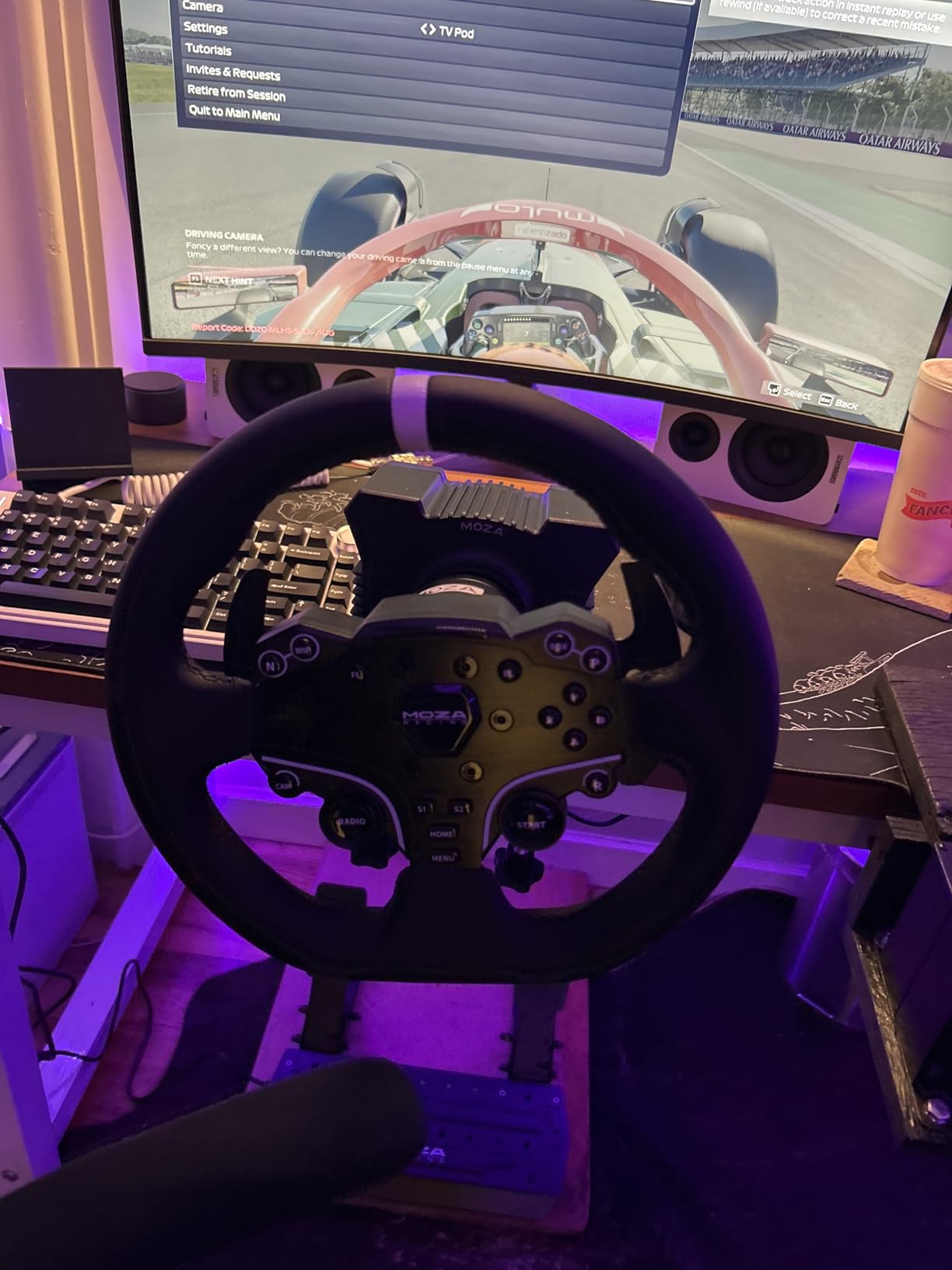 MOZA R5 Bundle Racing Wheel, Direct Drive Base, Pedals Simulator Kit for PC customer photo 2