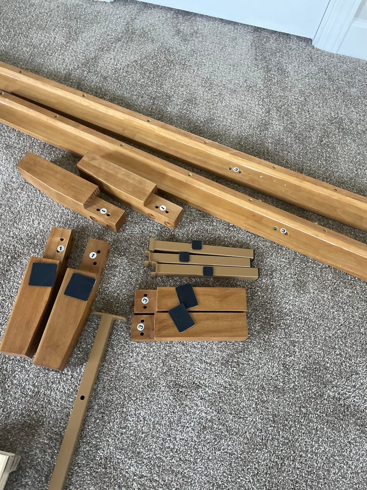 Mellow Naturalista Classic - 12 Inch Solid Wood Platform Bed with Wooden Slats, No Box Spring Needed, Easy Assembly, King, Natural Pine customer photo 1