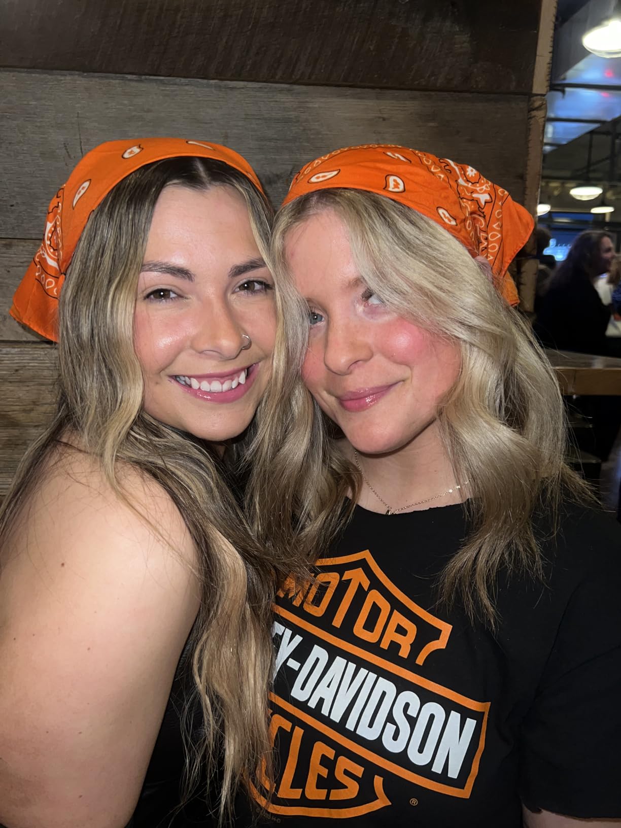 Tough Headwear Large Bandana Headband - Handkerchief Bandanas for Women & Men - Cowboy Scarf & Durag Pack customer photo 1