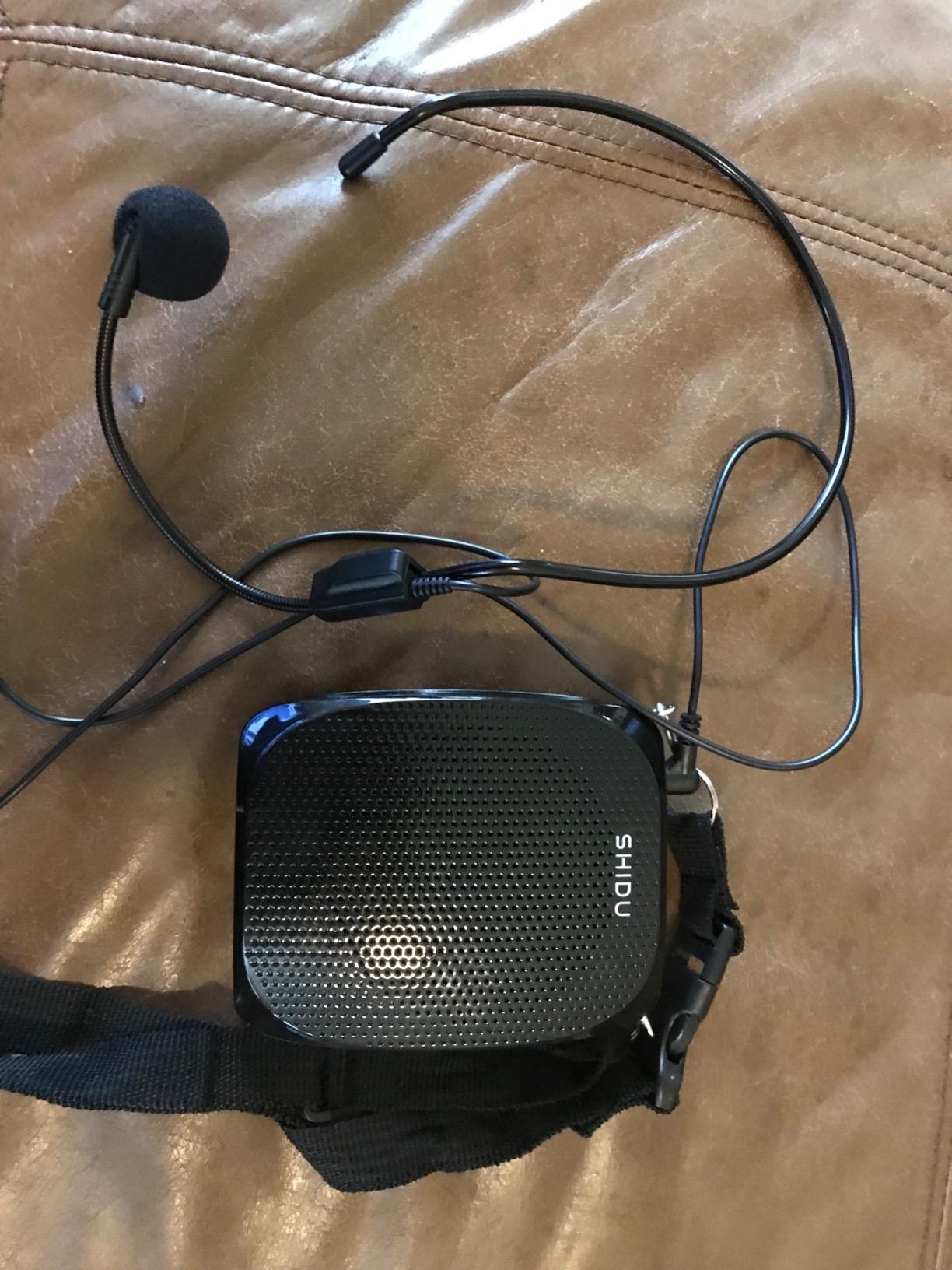 SHIDU Voice Amplifier for Teachers Portable Microphone and Speaker customer photo 1