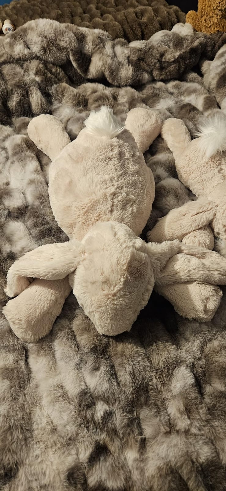 Jellycat Smudge Rabbit Stuffed Animal, Medium 9.5 inches - Rabbit & Bunny Plush Toy - Classic Children's Gift customer photo 1