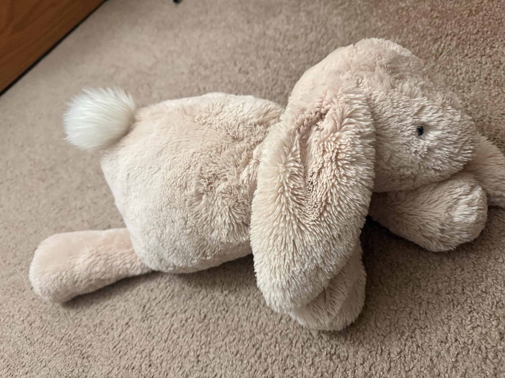 Jellycat Smudge Rabbit Stuffed Animal, Medium 9.5 inches - Rabbit & Bunny Plush Toy - Classic Children's Gift customer photo 2