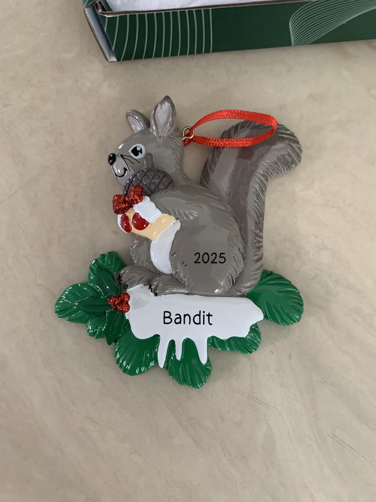 Personalized Tiger Ornament 2026 for Girls & Boys, Tiger with Gift | Laser Engraved Safari Christmas Ornaments, Custom Kids Keepsake Gift customer photo 1