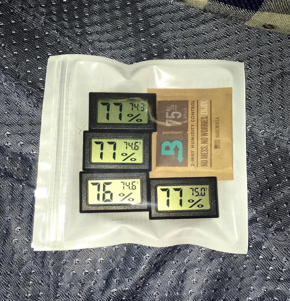 4-Pack Mini Indoor Temperature Humidity Meters Digital Gauge customer photo 2