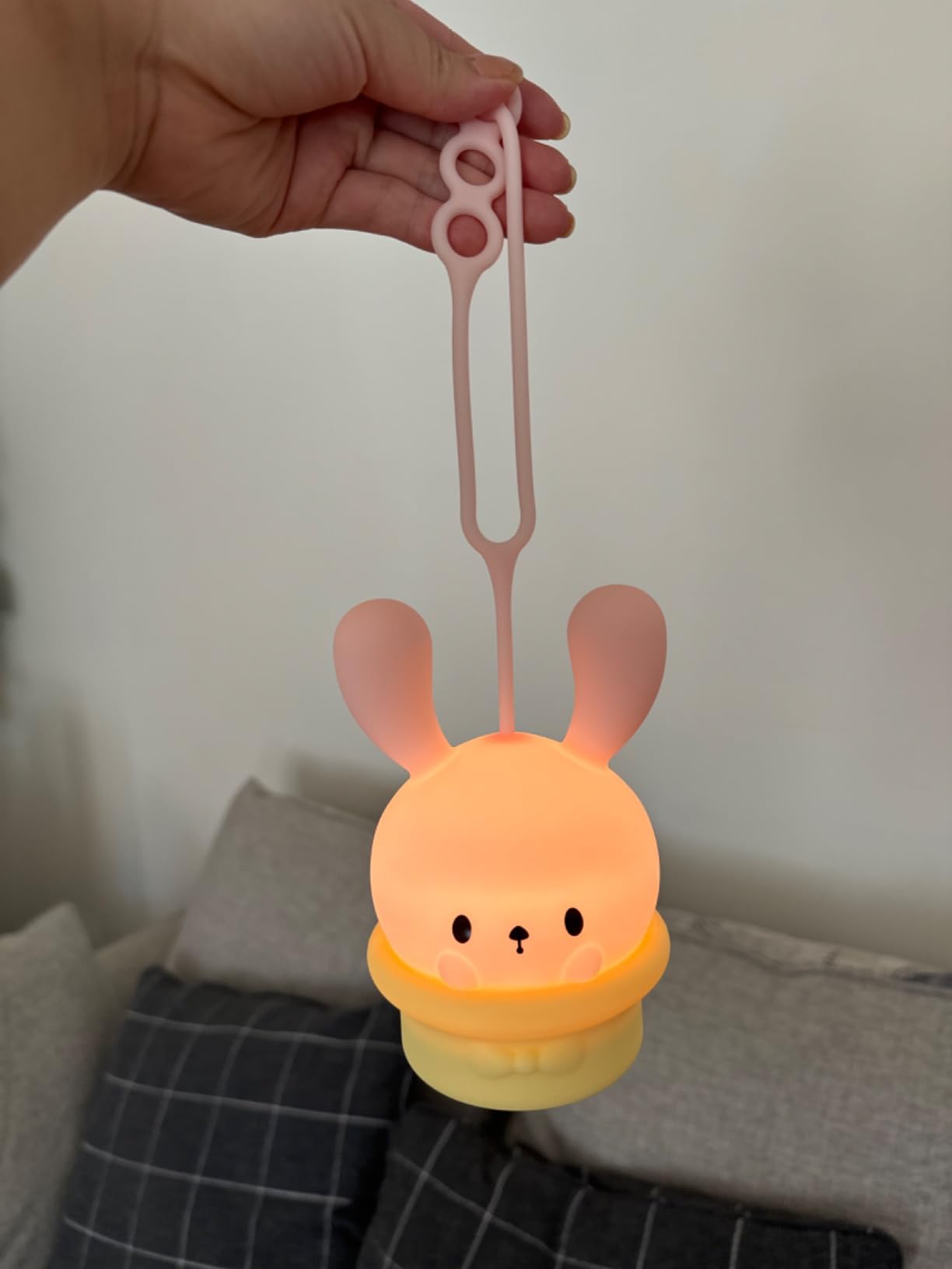 Owl Kids Night Light, Baby Nursery New Born Baby Essentials Must Haves | Portable LED Night Lamp for Breastfeeding, Nightlight with Timer, Rechargeable Light for Toddlers Kids, Girl Boy Room Decor customer photo 2
