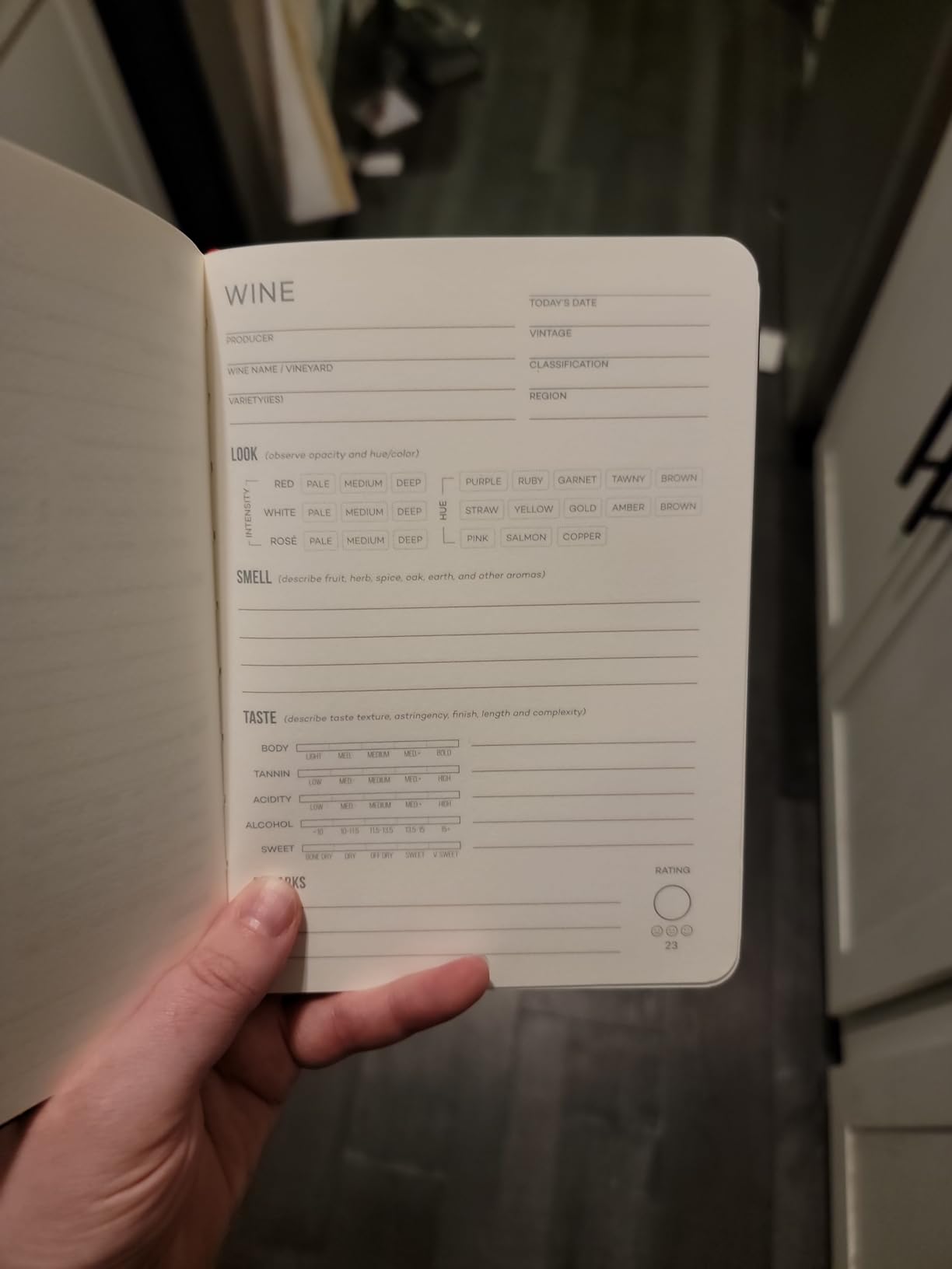 Wine Folly Wine Tasting Journal - Guided Notebook for Wine Notes customer photo 1