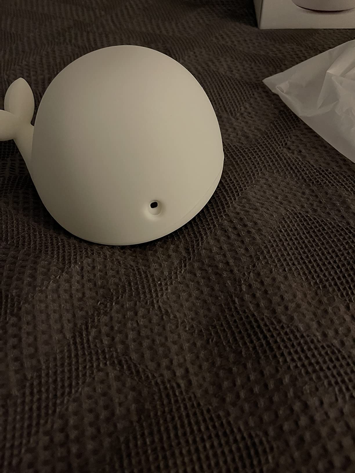 OURRY Cute Whale Night Light for Kids, Kawaii Baby Night Light with 7 LED Colors Changing, Tap Control Nursery Squishy Night Lamp, USB Rechargeable, Birthday Gifts for Baby, Girls, Boys, Toddler, Children customer photo 1