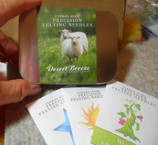 Felting Needles, High Carbon Steel Needle Felting Tools, Made in Germany customer photo 2