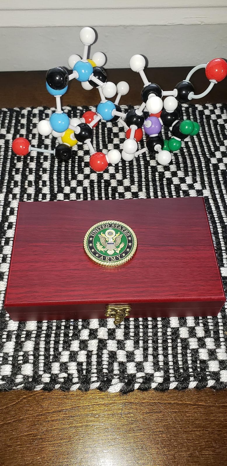 US Army Gift Set | Playing Cards & Dice | Army Rank Insignia Cards | US Army Gifts | Disabled Veteran Owned Business | Army Card & Dice Set customer photo 1