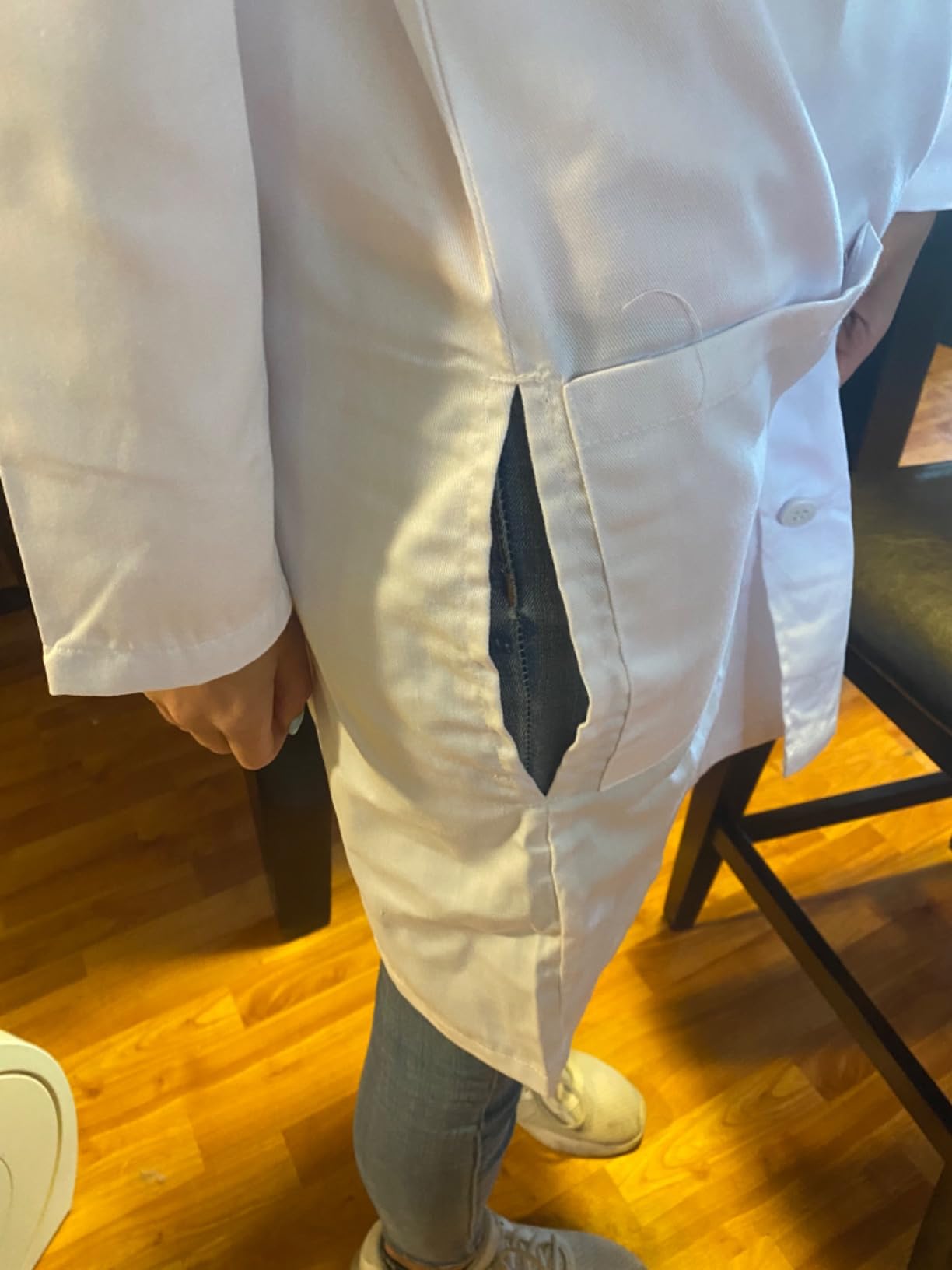 Magnus Care Professional Lab Coat for Women & Men, White Unisex Labcoat, Cotton Poly Medical Doctor Nurse Med Laboratory Coat customer photo 1