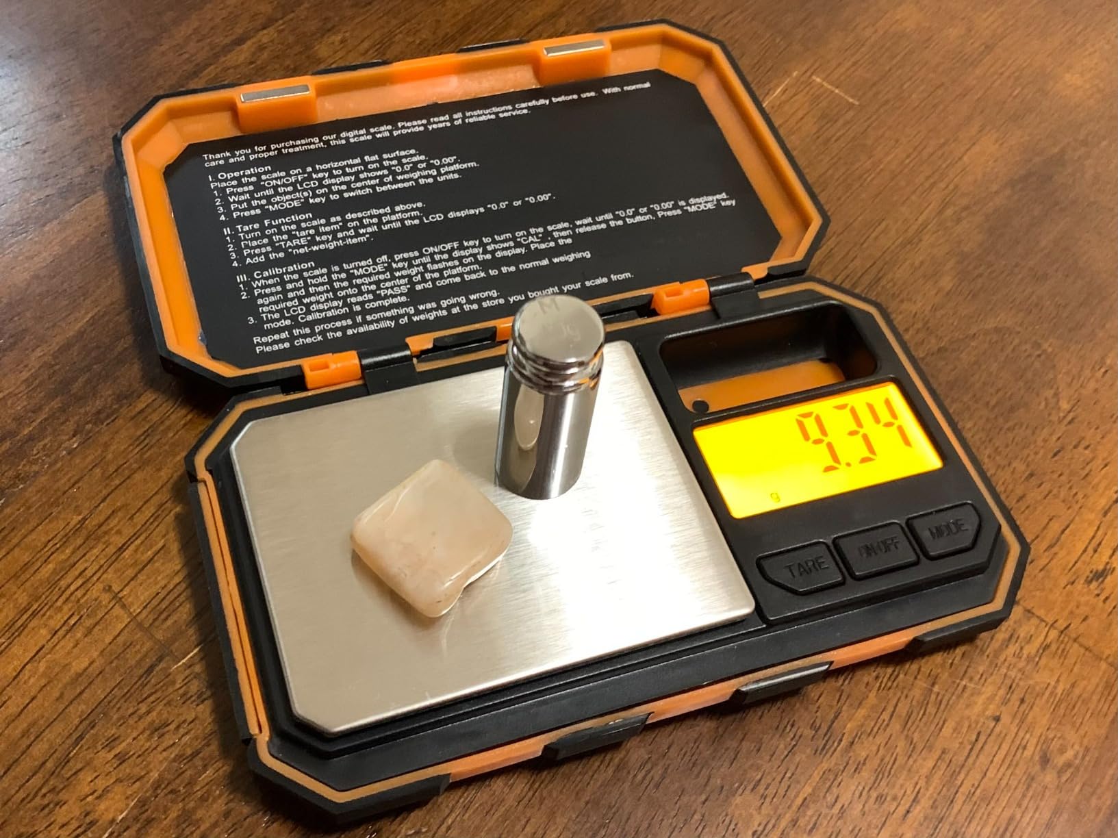 Fuzion Digital Pocket Gram Scale, 200g x 0.01g Jewelry Scale High Precision customer photo 1