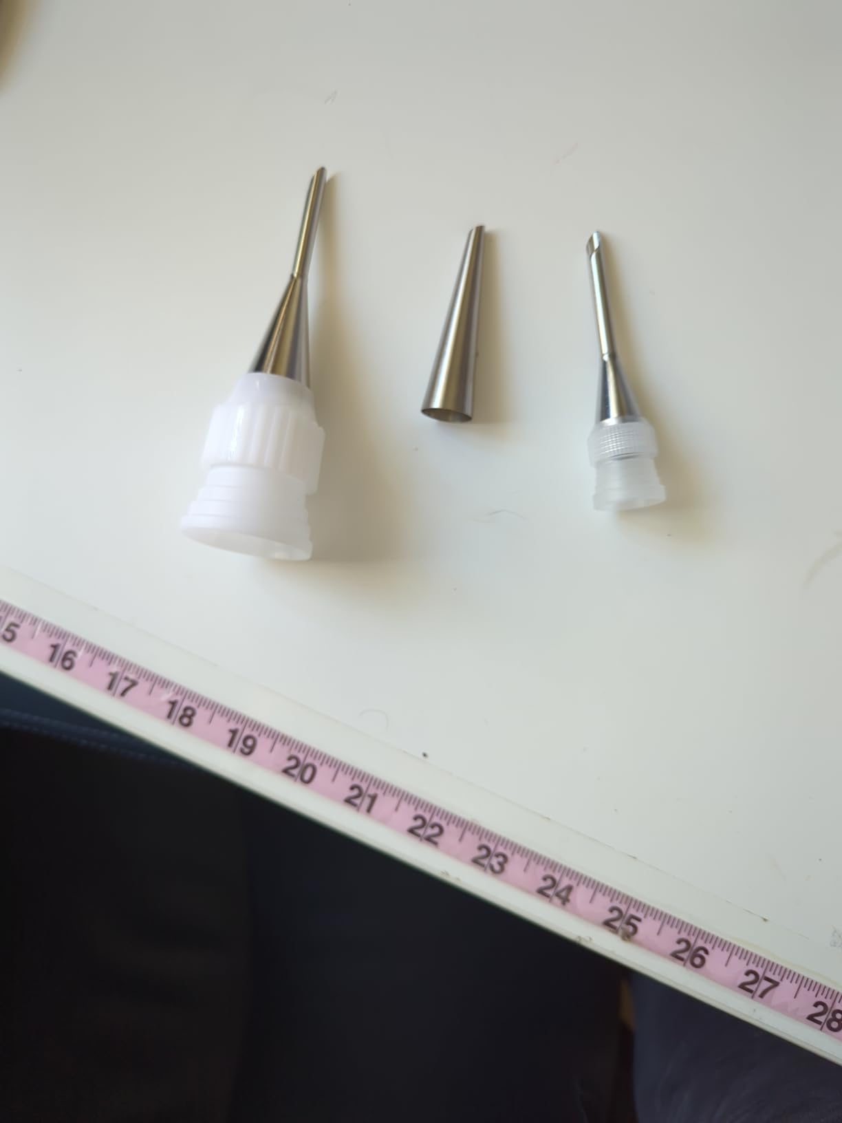 Filling Piping Tip Set, 3 Donut, Eclair & Cream Puff Nozzles customer photo 1