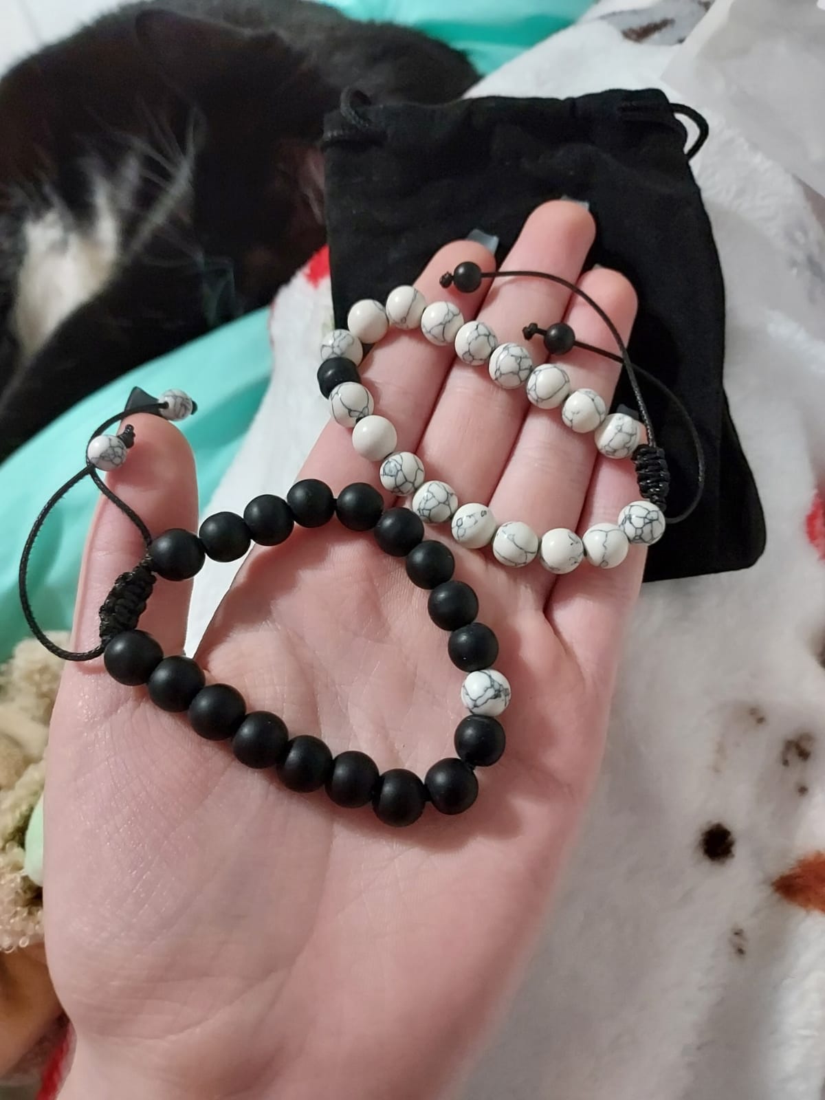 BBTO Couples Bracelets Long Distance Matching Bracelets customer photo 1