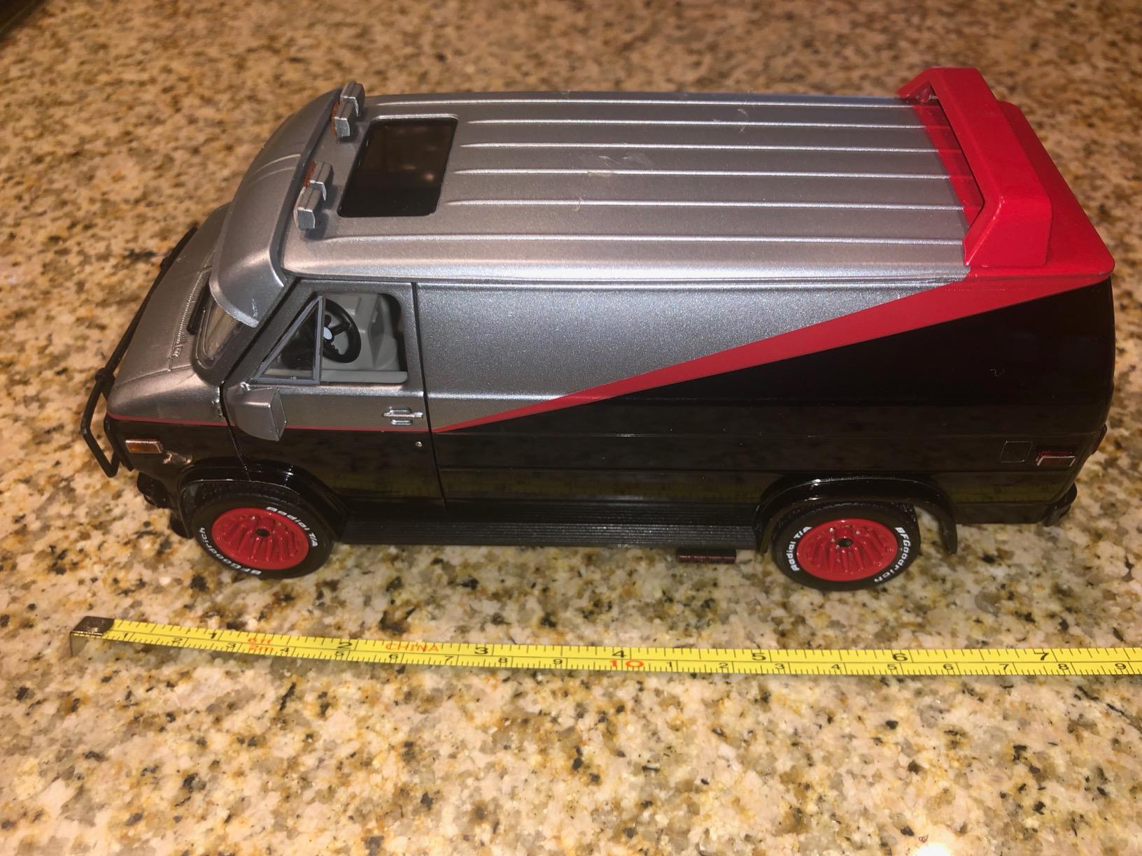 1983 GMC Vandura Black The A-Team (1983-1987) TV Series 1/18 Diecast Model Car by Greenlight customer photo 1
