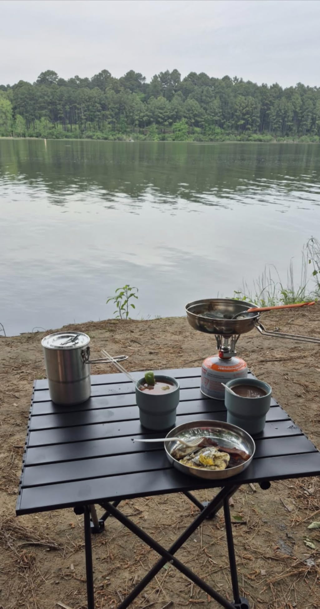 AOTU Portable Camping Stoves Backpacking Stove with Piezo Ignition Stable Support Wind-Resistance Camp Stove for Outdoor Camping Hiking Cooking customer photo 1