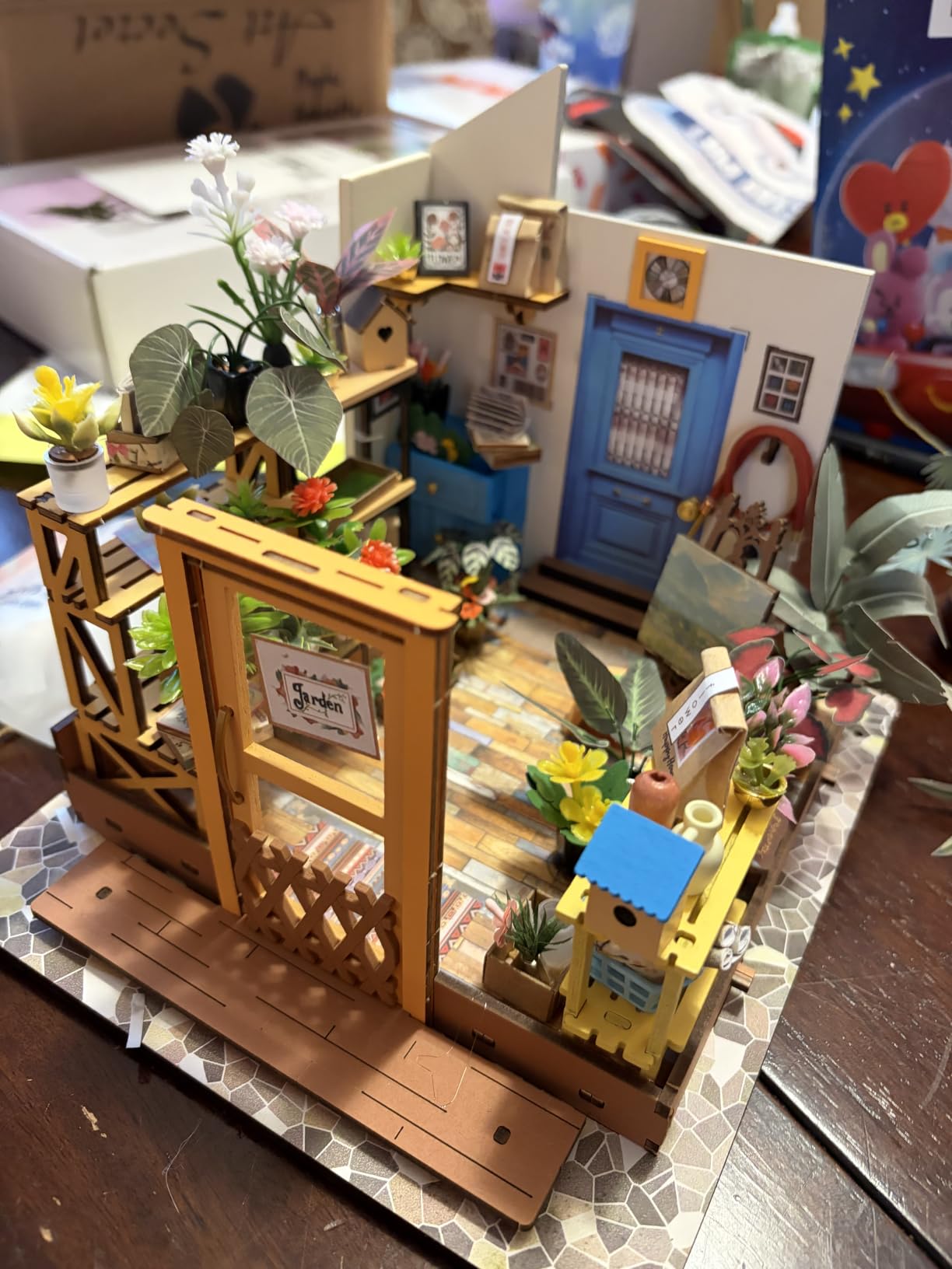 Rolife DIY Miniature Greenhouse Kits for Adults - Cathy's Flower House customer photo 1