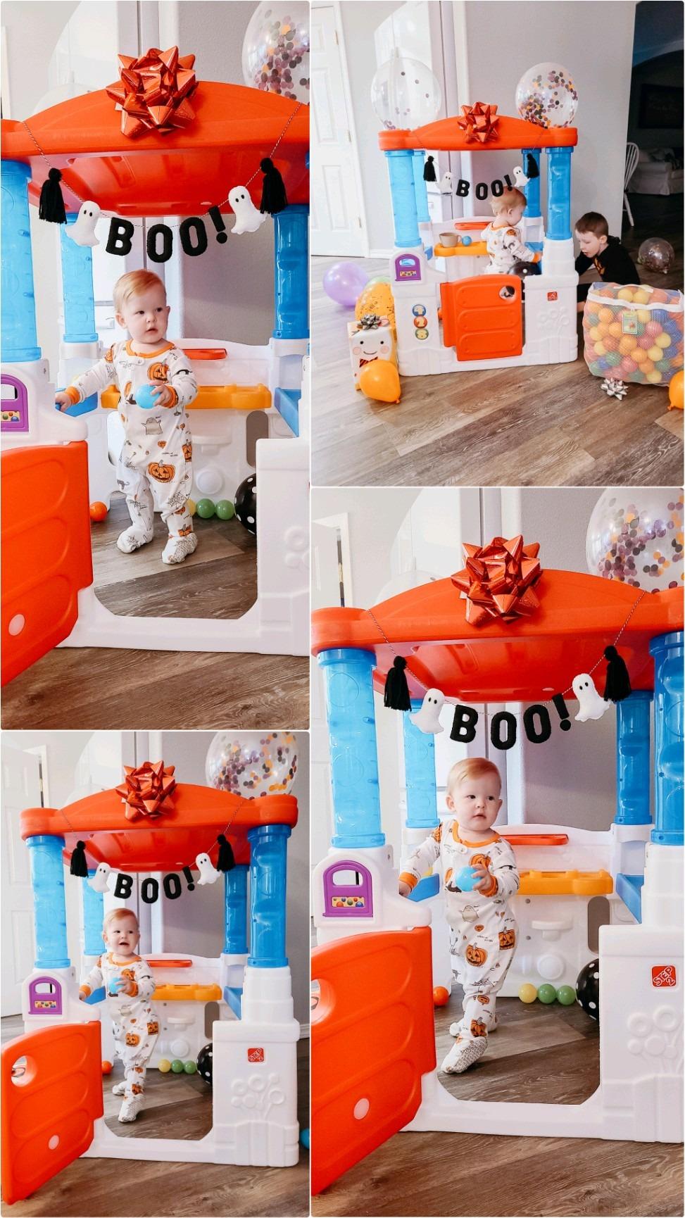 Step2 Crazy Maze Toddler Ball Pit, Kids Playhouse, Indoor/Outdoor Playset, Interactive Play with Sounds, Includes 20 Colorful Balls, Made of Durable Plastic, For Toddlers 1.5+ Years Old customer photo 1