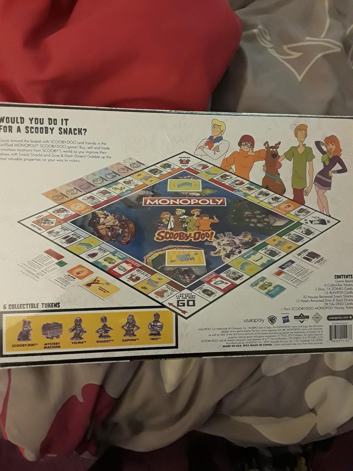 USAOPOLY Monopoly Scooby-Doo! Board Game | Official Merchandise Based on the Popular Cartoon | Classic Monopoly Game Featuring Characters customer photo 1
