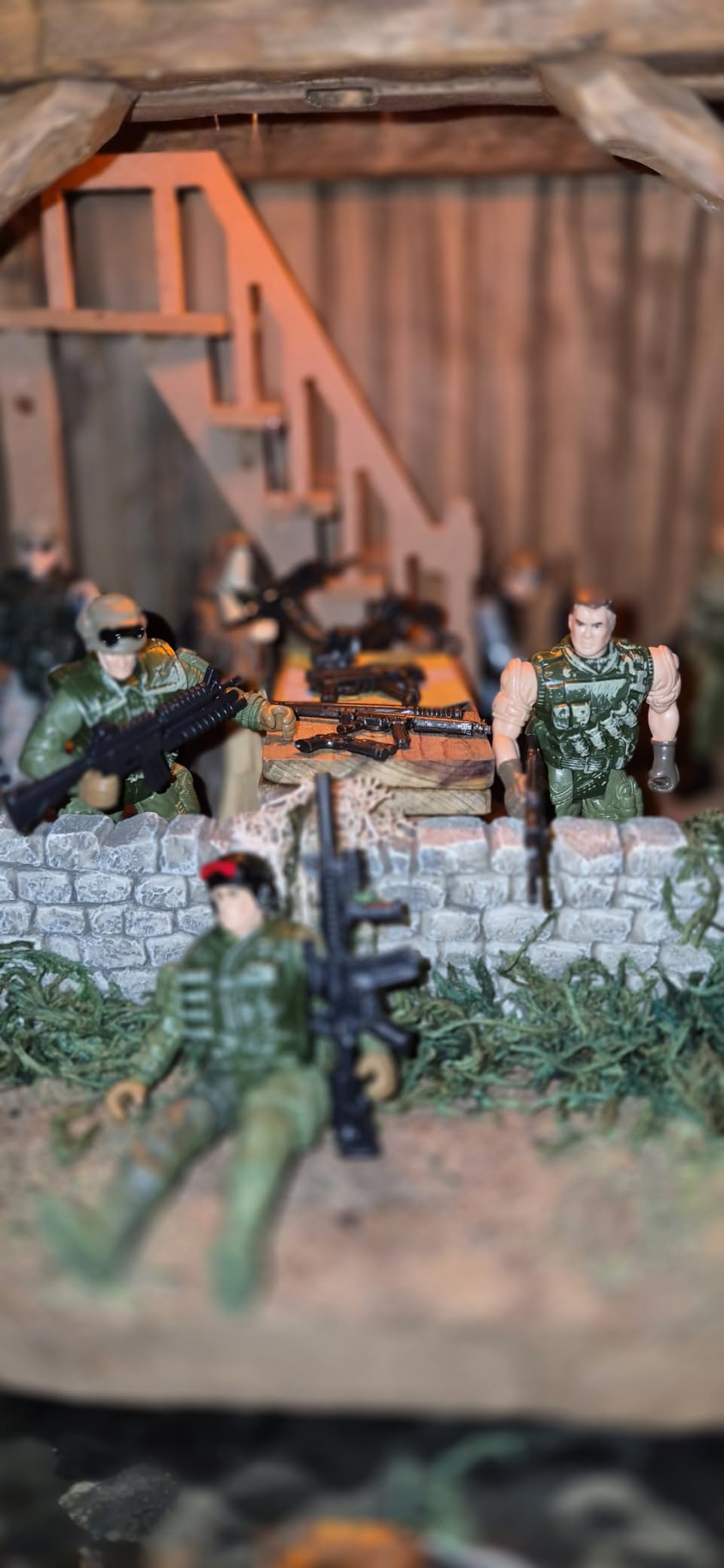 Mr.River US Army Men and SWAT Team Toy Soldiers Action Figures with Military Weapons Accessories for Kids Boys Girls,12Pcs customer photo 1