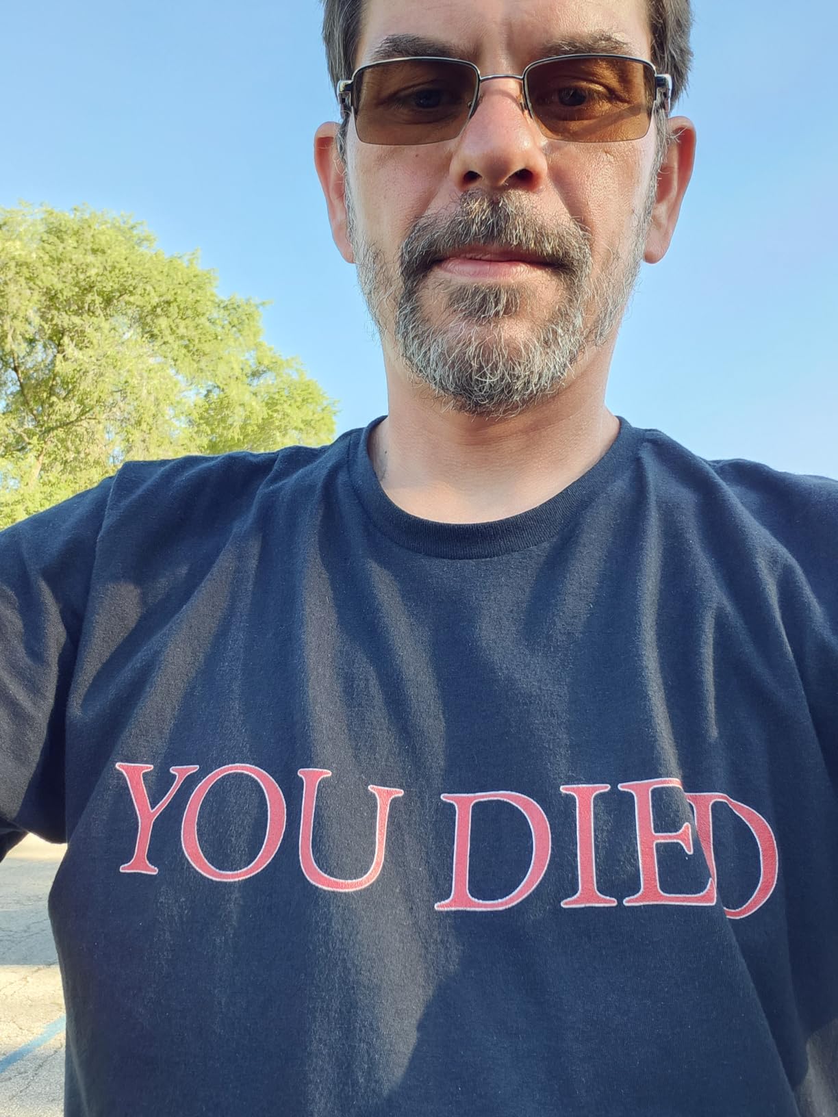 You Died Souls Video Game T-Shirt customer photo 1