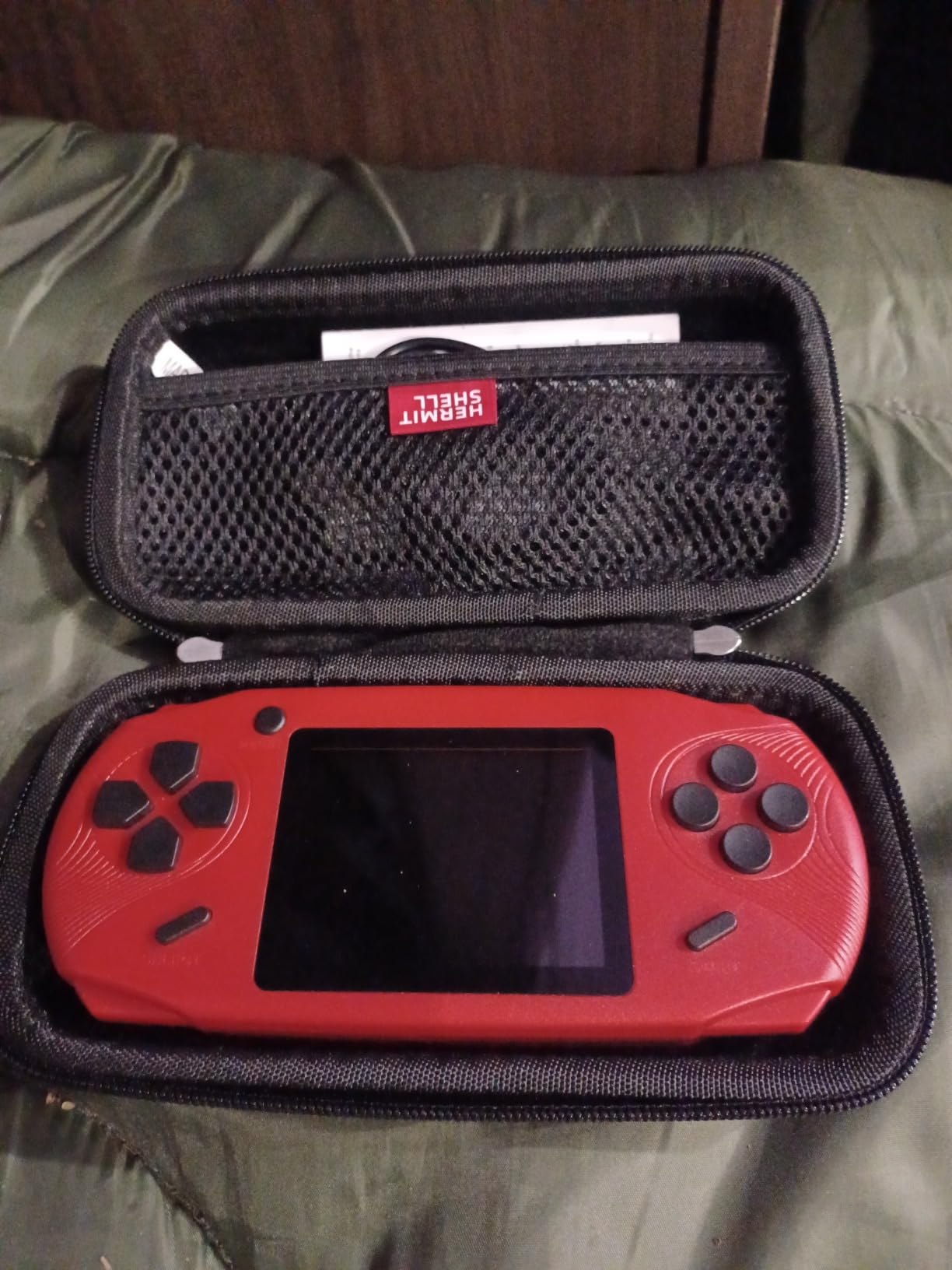 Beijue 16 Bit Handheld Games for Kids Preloaded 220 Retro Video Games, Blue customer photo 1
