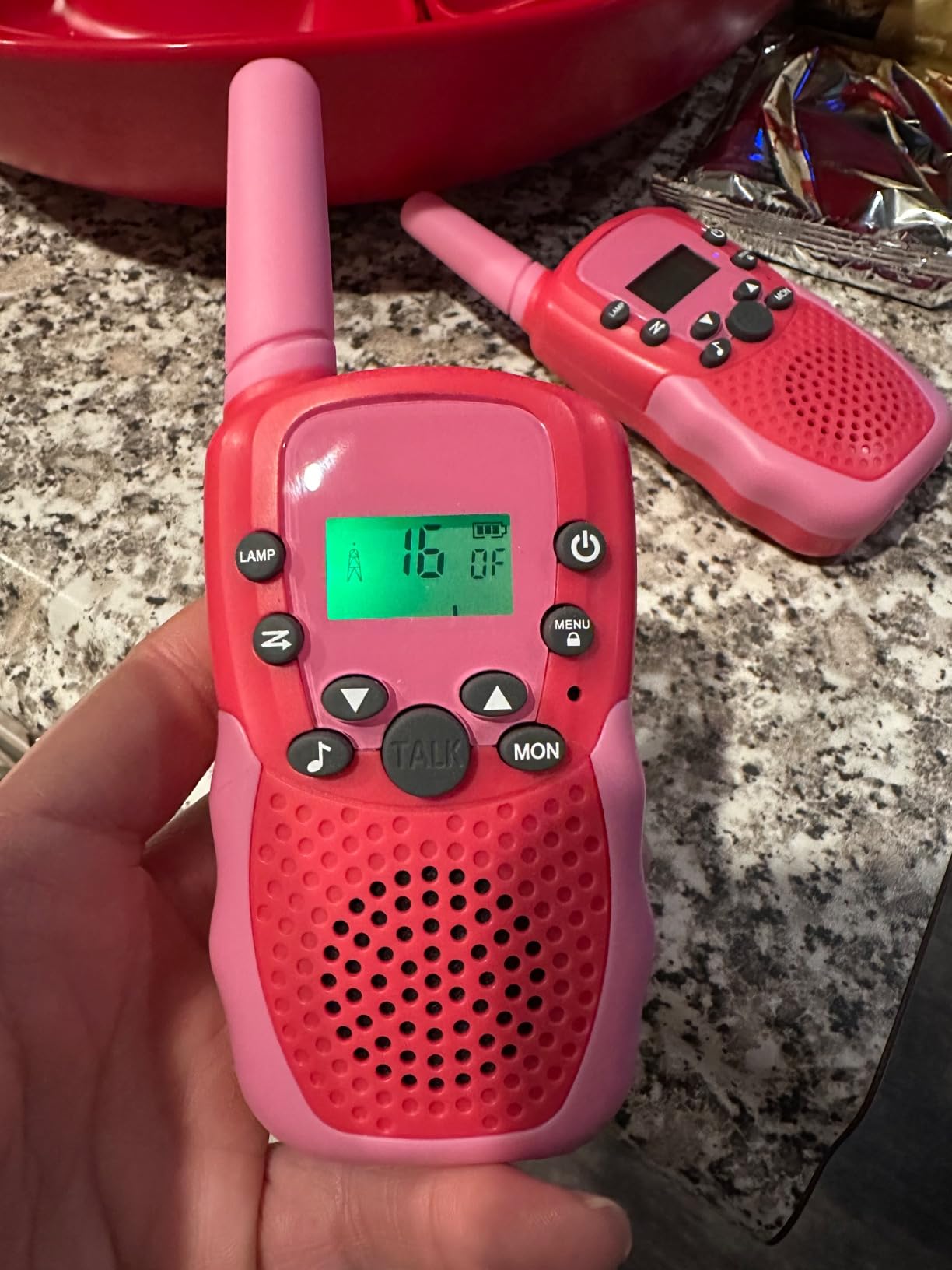 Selieve Toys for 3-12 Year Old Boys Girls, Easter Basket Stuffers, Walkie Talkies for Kids 22 Channels 2 Way Radio Toy with Backlit LCD Flashlight, 3 Miles Range for Outside, Camping, Hiking customer photo 2