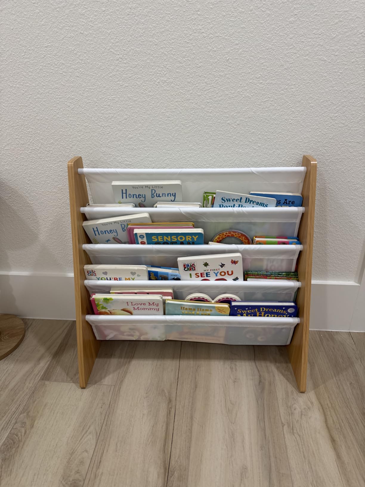 Humble Crew Kids Bookshelf, Montessori Front Facing Toddler Bookcase 4 Tier customer photo 2