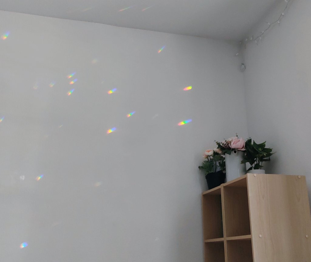Crystals Ball Prisms Suncatcher Hanging Ornament Rainbow Maker for Home, Garden Decoration customer photo 2