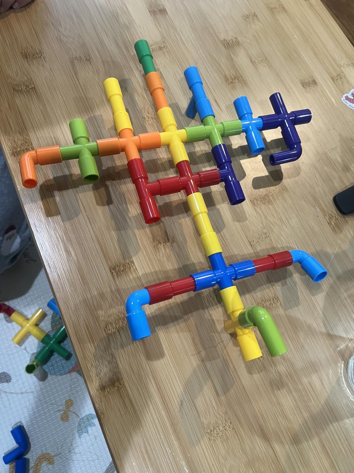 burgkidz STEM Tube Building Set: 188 Pcs Build Cars w/Wheels & Tub customer photo 1