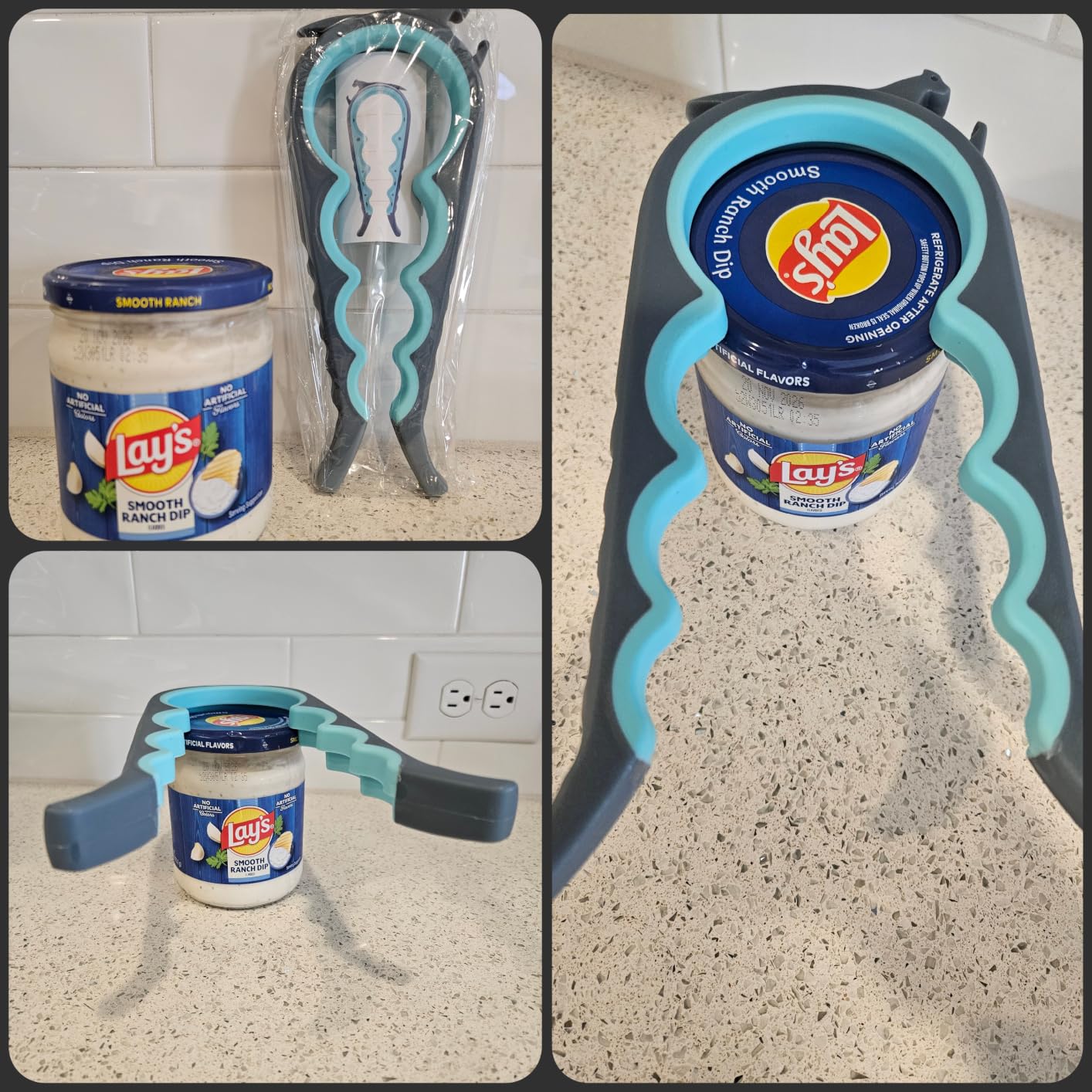 Otstar Jar Opener & Bottle Opener for Seniors with Arthritis, Weak Hands customer photo 1