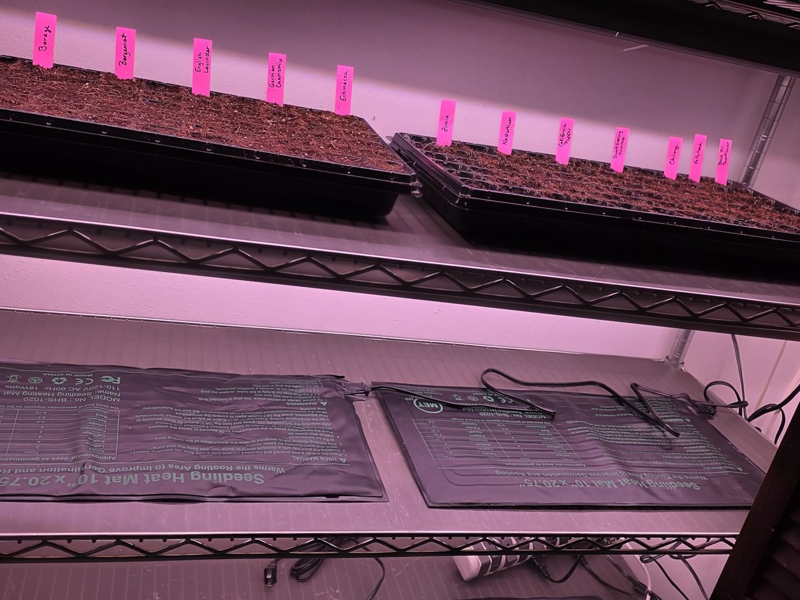 Barrina LED Grow Light, 252W(6 x 42W) 4ft T8, Full Spectrum, Pink, 6 Packs customer photo 1