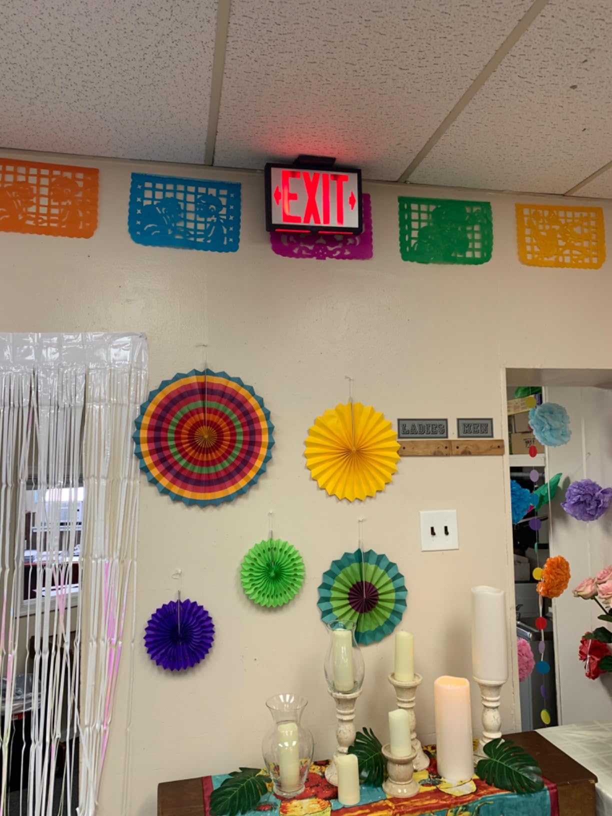 Coco Birthday Party Decorations, Paper Papel Picado Banners 2-Pack, 30 Ft customer photo 2