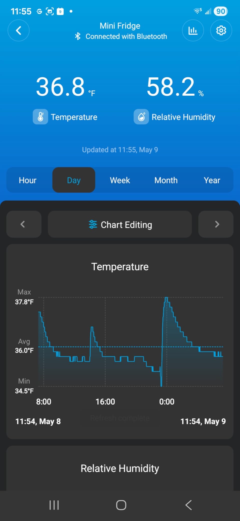 Govee Smart Bluetooth Thermometer Hygrometer H5074, Mini Humidity Sensor customer photo 1